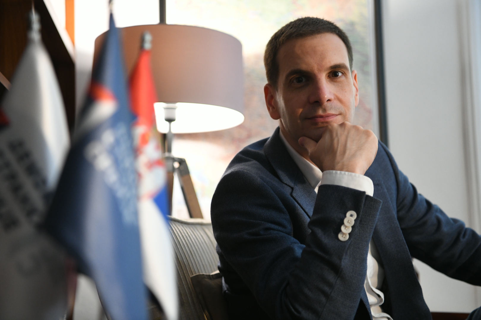 Beograd, 11.06.2020. Miloš Jovanović, intervju Foto: Vesna Lalić/Nova.rs