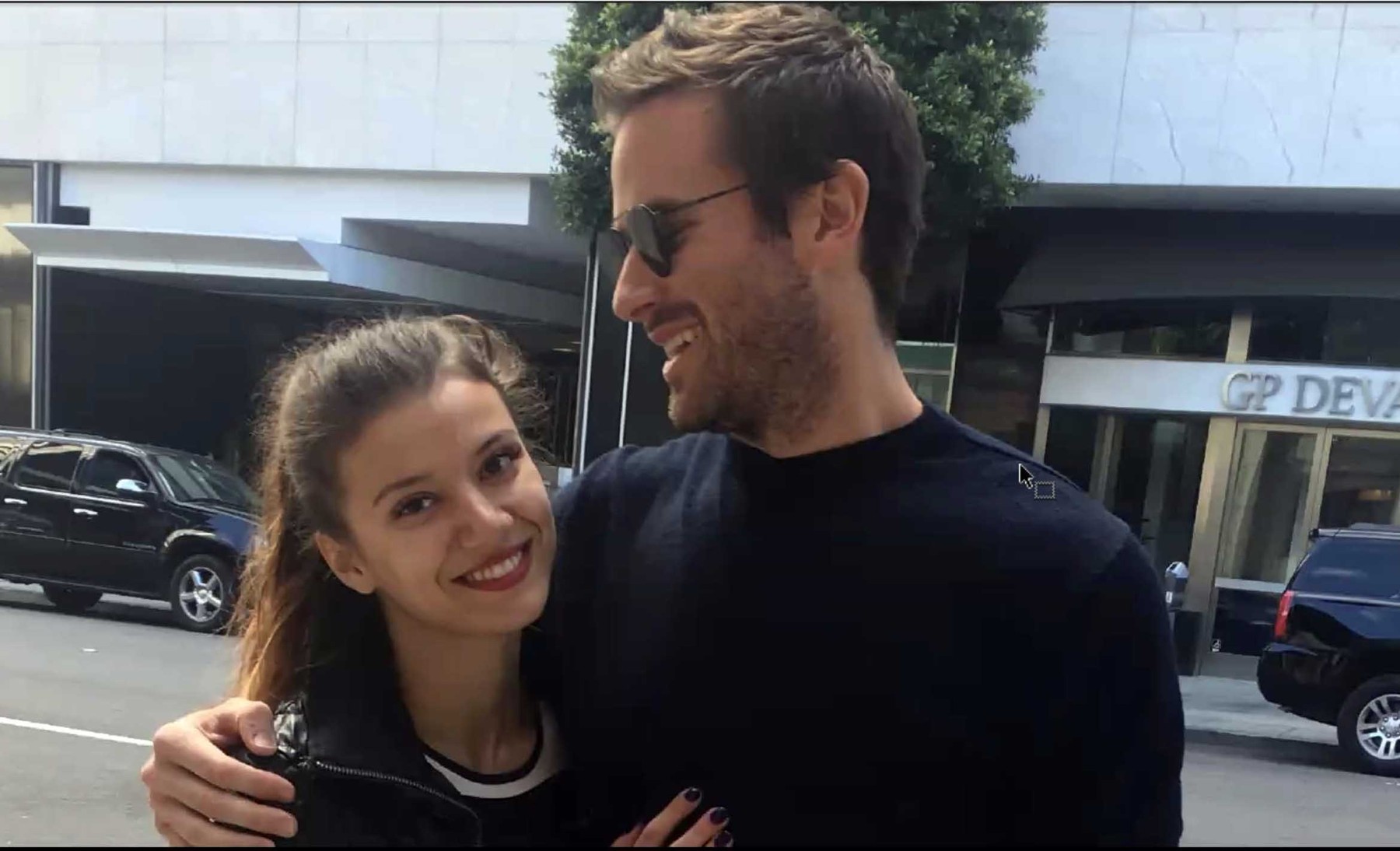 A woman who alleges that she was victimized by Hollywood actor Armie Hammer holds a press conference with her attorney Gloria Allred