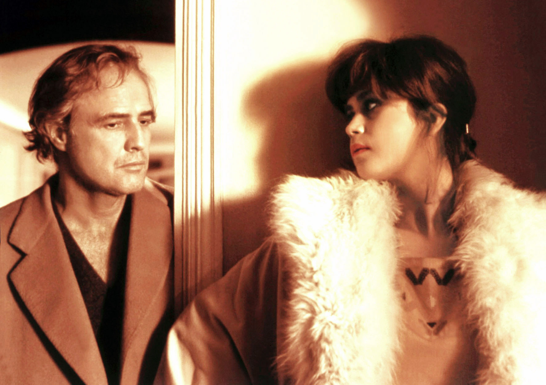 LAST TANGO IN PARIS, from left: Marlon Brando, Maria Schneider, 1972,Image: 97949042, License: Rights-managed, Restrictions: , Model Release: no, Credit line: Everett Collection  Col / Everett / Profimedia