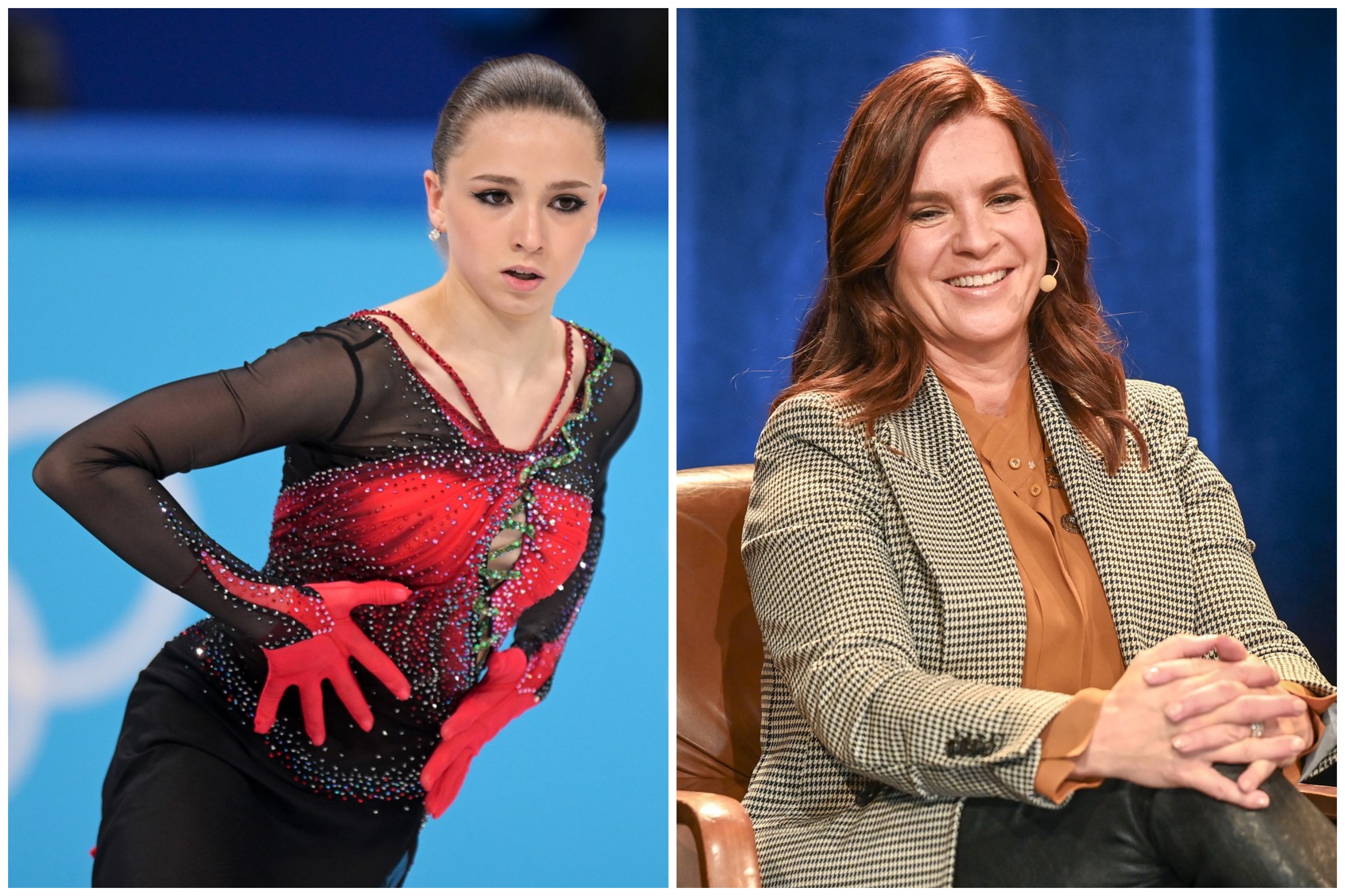 Kamila Valijeva i Katarina Vit, klizanje, kombo Foto: Grigory Sysoev / Sputnik / JENS KALAENE / AFP / Profimedia