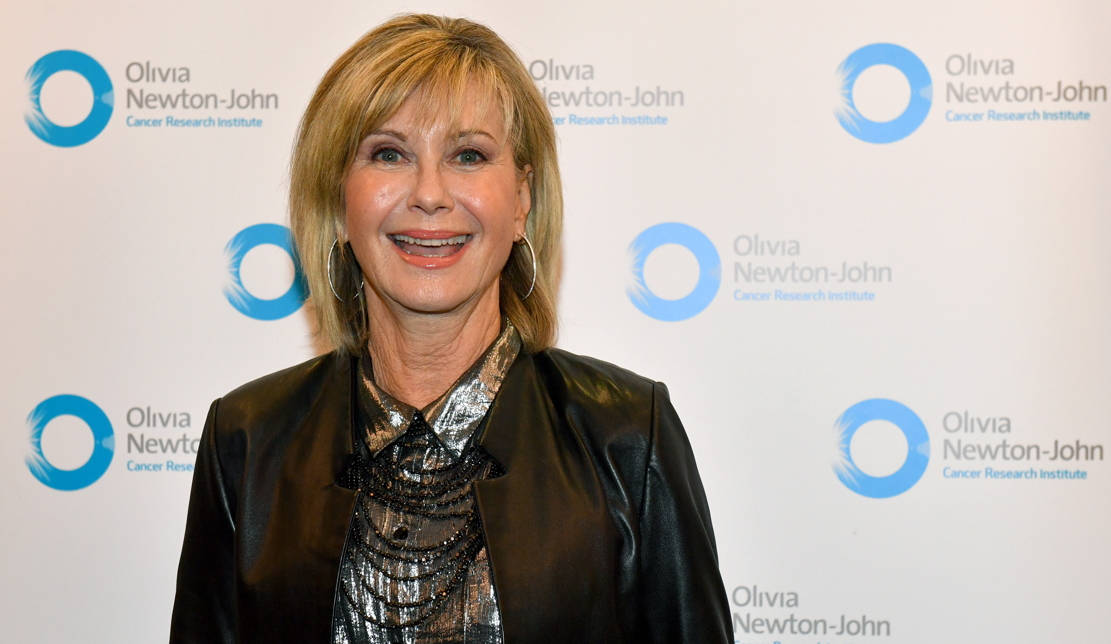 Olivia Newton-John attends cancer research event