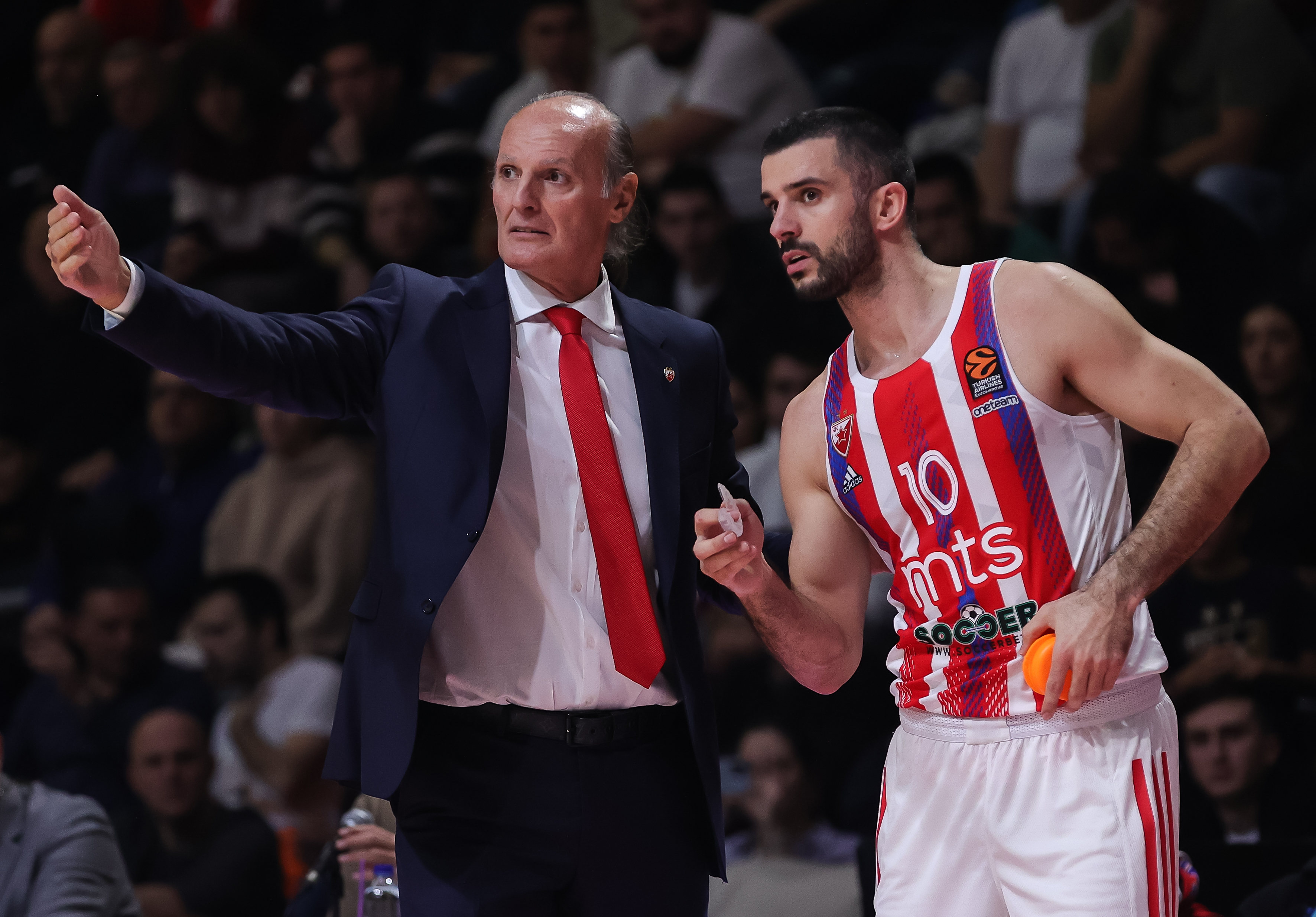 during the 2022/2023 Turkish Airlines EuroLeague Regular Season match between Crvena Zvezda mts Belgrade and Zalgiris Kaunas at Aleksandar Nikolic Hall on December 13, 2022 in Belgrade, Serbia. (Photo by Srdjan Stevanovic/Starsport.rs ©)