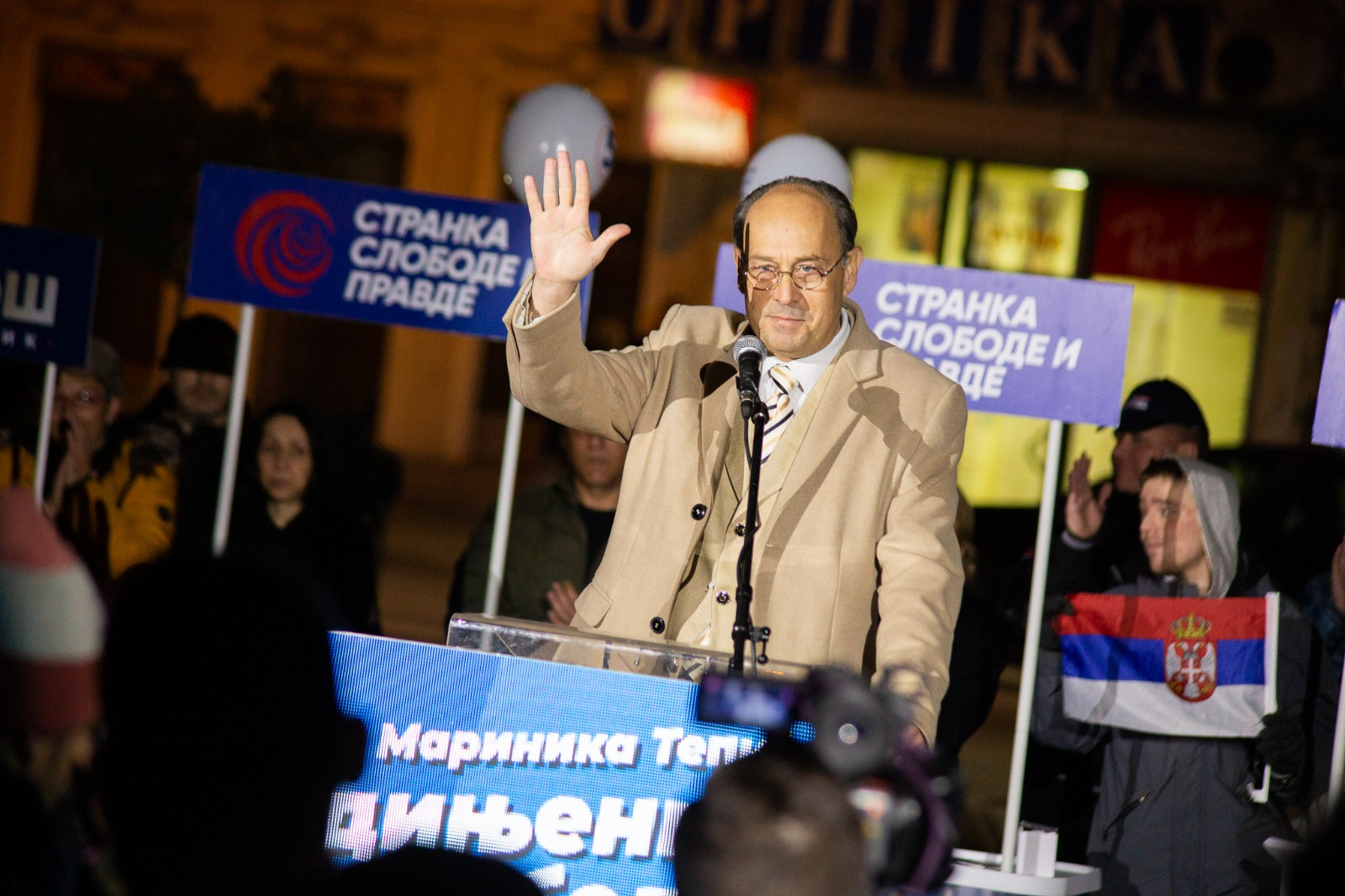 Pančevo 21.03.2022. Ujedinjeni za pobedu Srbije, konvencija, skup, miting, predizborna kampanja