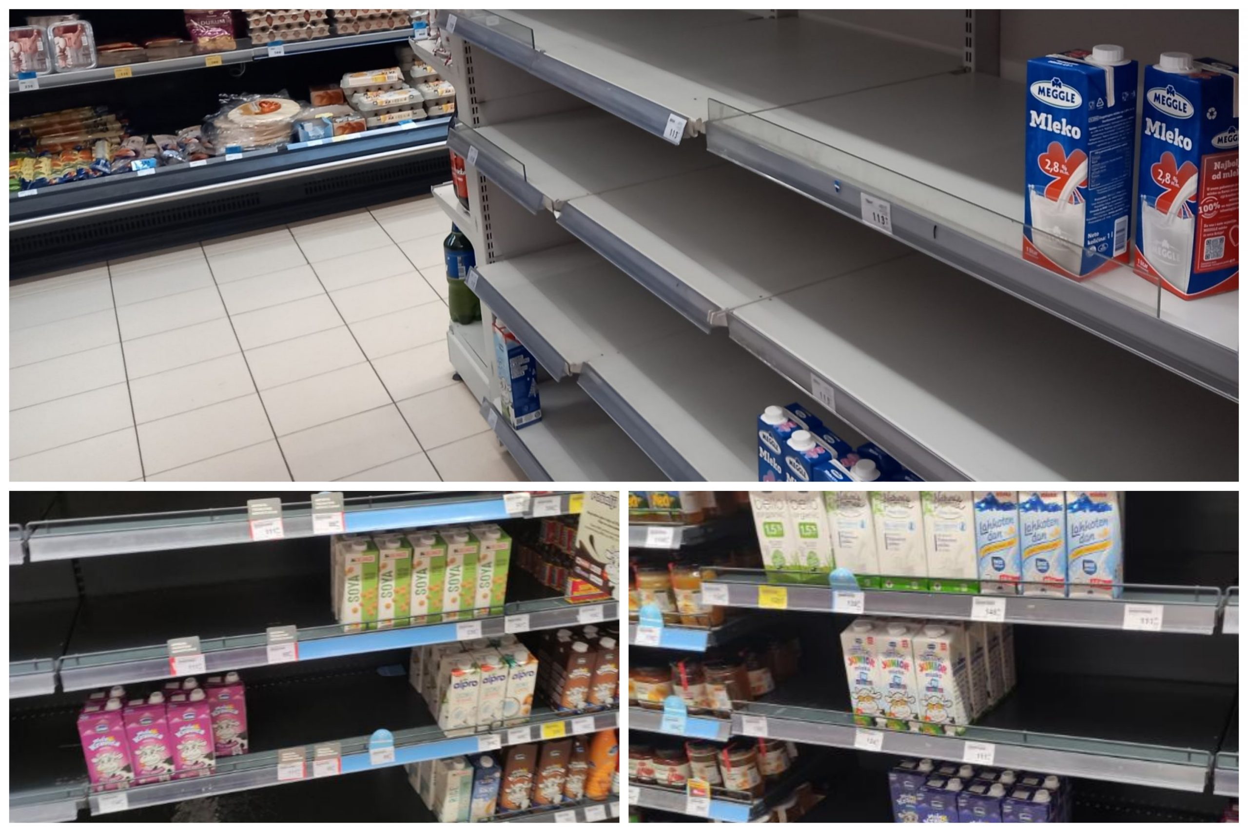 Foto: Nova.rs mleko, raf, prodavnica, nestasica, kombo