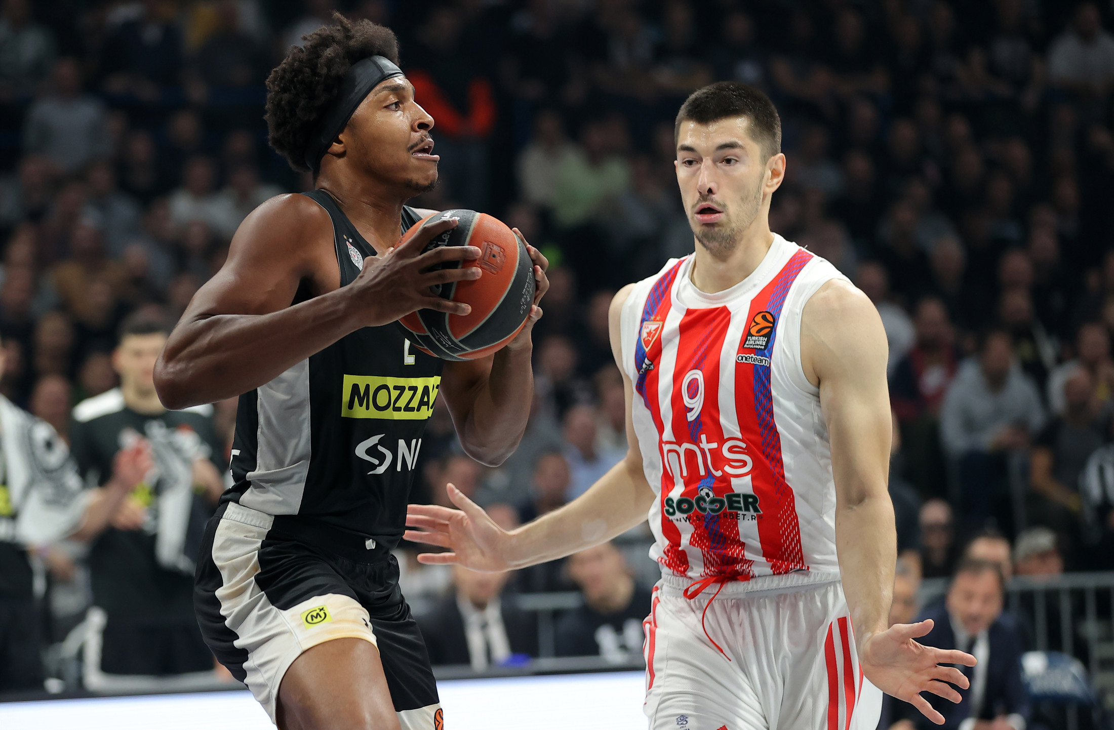Partizan - Crvena Zvezda, Evroliga, 8.12.2022. foto: Pedja Milosavljevic/STARSPORT