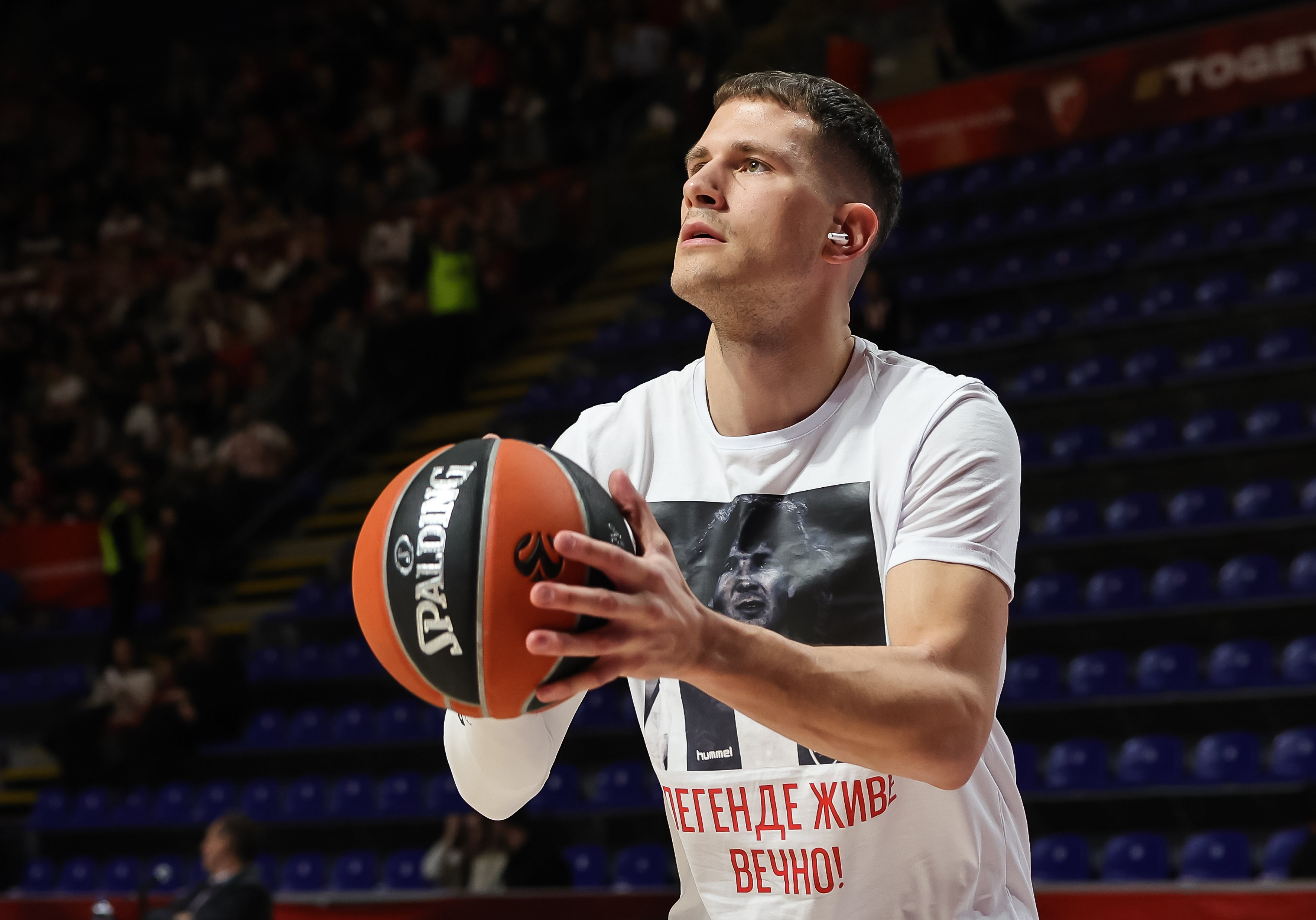 during the 2022/2023 Turkish Airlines EuroLeague Regular Season match between Crvena Zvezda mts Belgrade and FC Barcelona at Aleksandar Nikolic Hall on December 30, 2022 in Belgrade, Serbia. (Photo by Srdjan Stevanovic/Starsport.rs ©)