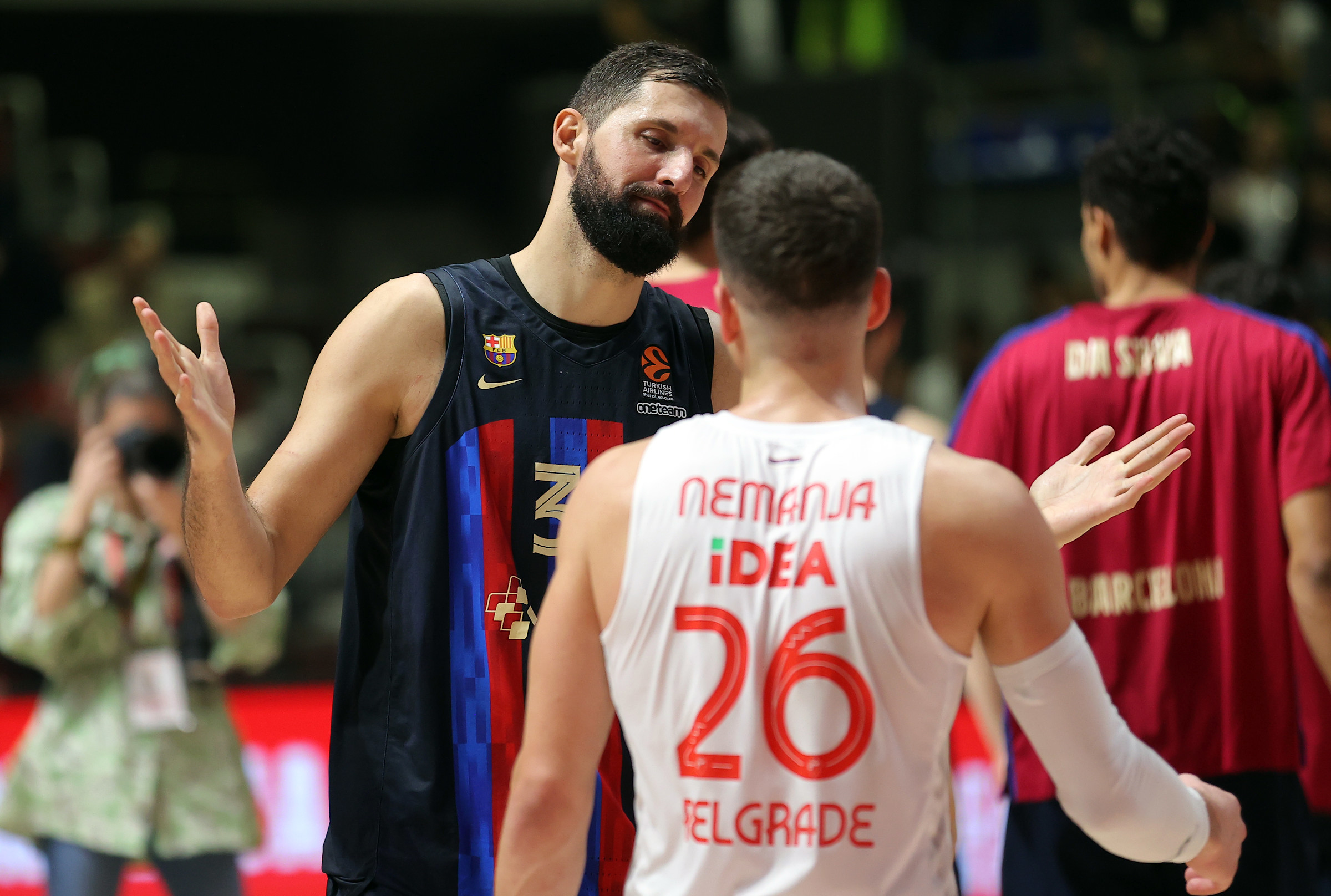 Crvena Zvezda - Barselona, Evroliga 30.12.2022. foto: Pedja Milosavljevic/STARSPORT