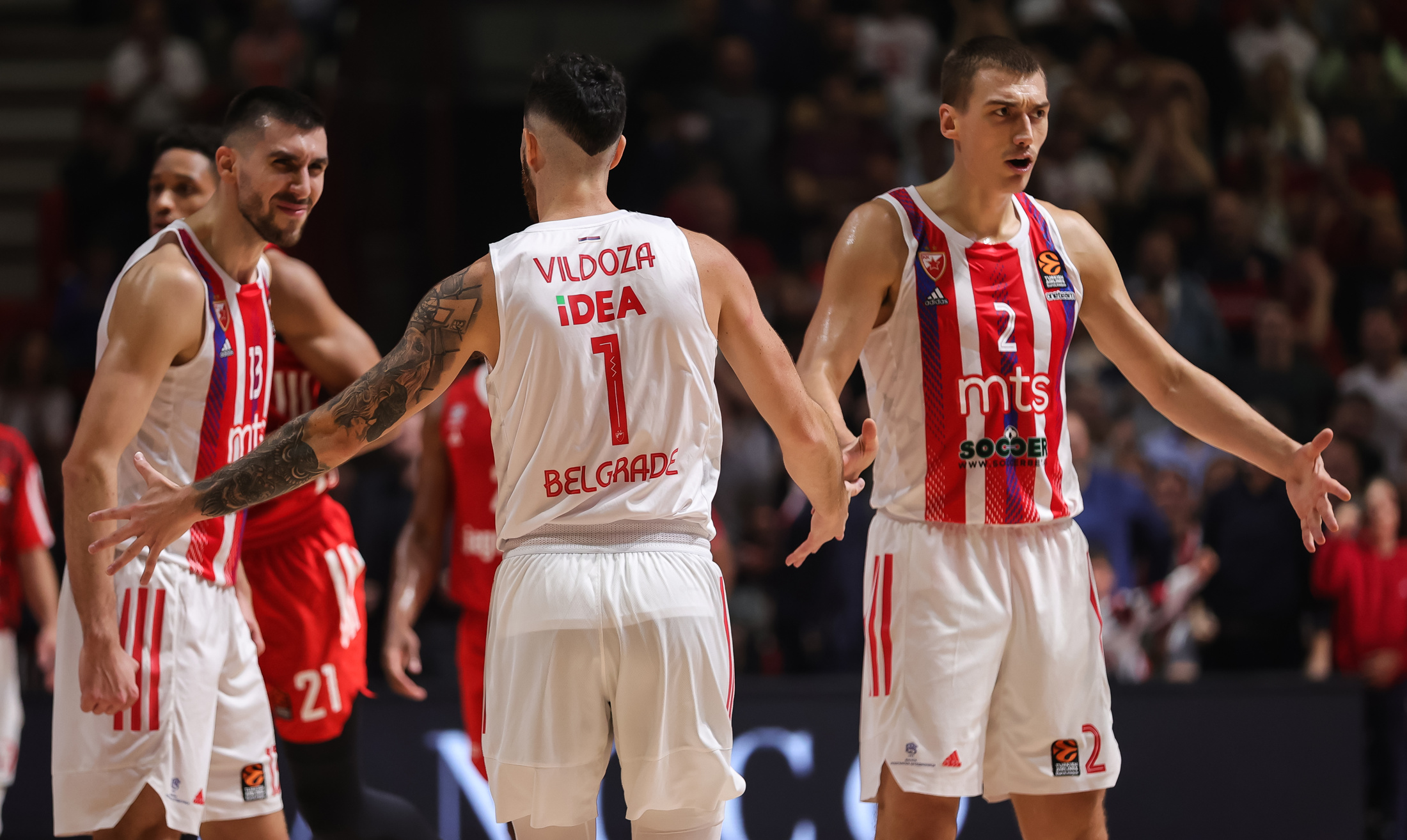 during the 2022/2023 Turkish Airlines EuroLeague Regular Season Round 5 match between Crvena Zvezda mts Belgrade and FC Bayern Munich at Aleksandar Nikolic Hall on October 29, 2022 in Belgrade, Serbia. (Photo by Srdjan Stevanovic/Starsport.rs ©)