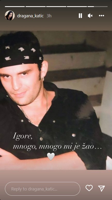 Dragan Katić, Igor Starović, instagram Foto: Instagram/dragana_katic