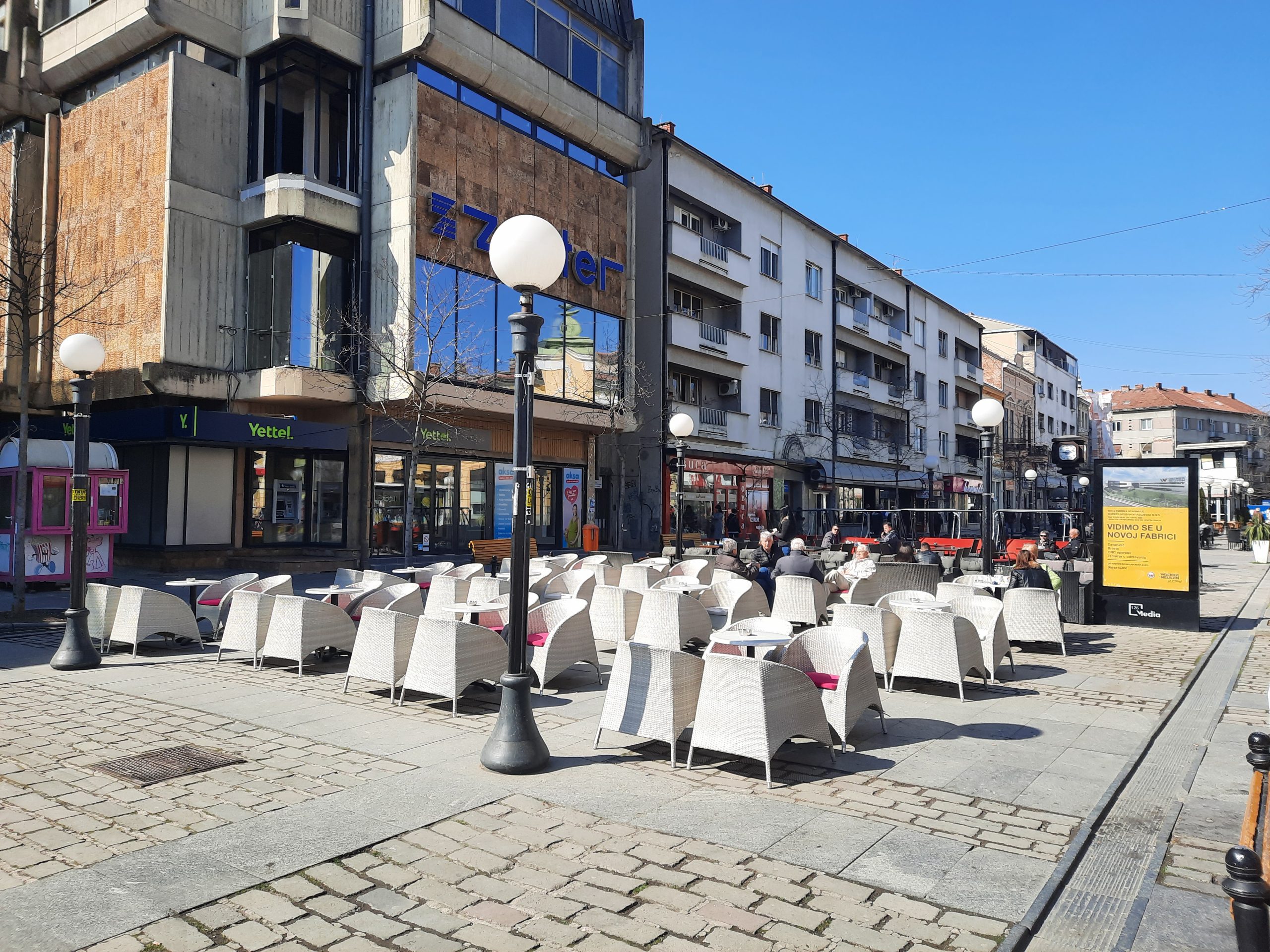 Kragujevac, 26.03.2022. Miting SNS, Srpska napredna stranka pred miting