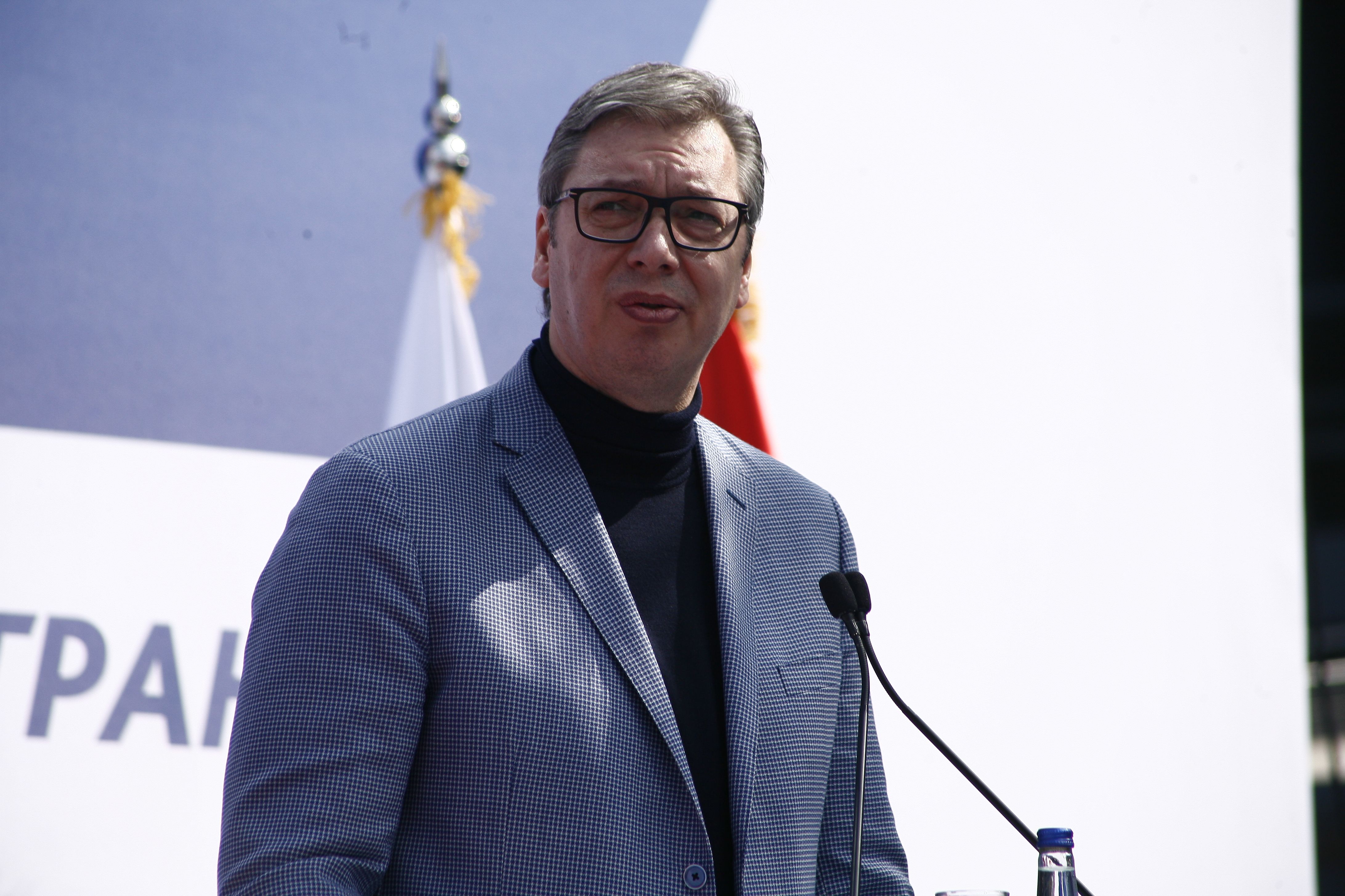 Kragujevac, 26.03.2022. Miting SNS, Srpska napredna stranka miting