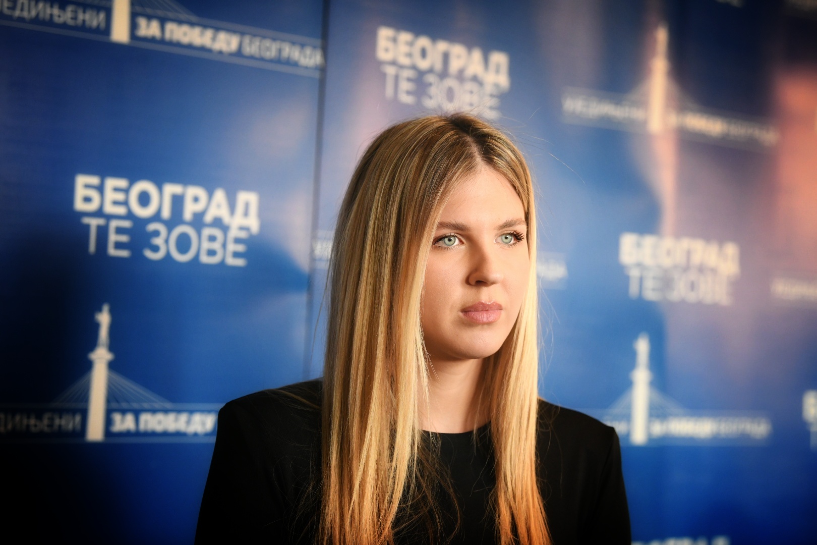 Beograd 24. februar 2022.Nina Stojaković Beograd te zove Dorcol Platz druzenje sa mladima, opozicija Foto:Vesna Lalić/Nova.rs