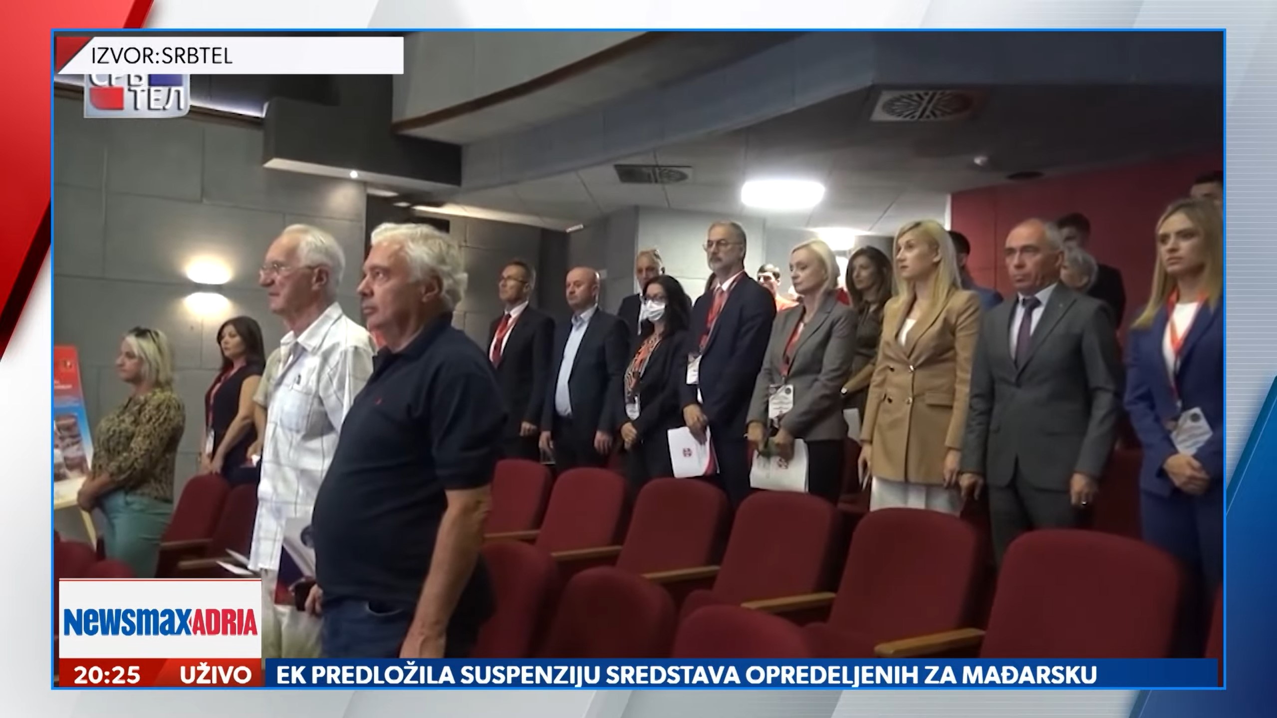 TEMA MAKEDONIJA
Zašto je sa proslave Dana srpskog jedinstva u S. Makedoniji izbačen opozicionar ?, prilog, emisija Pregled dana Foto: Newsmax Adria