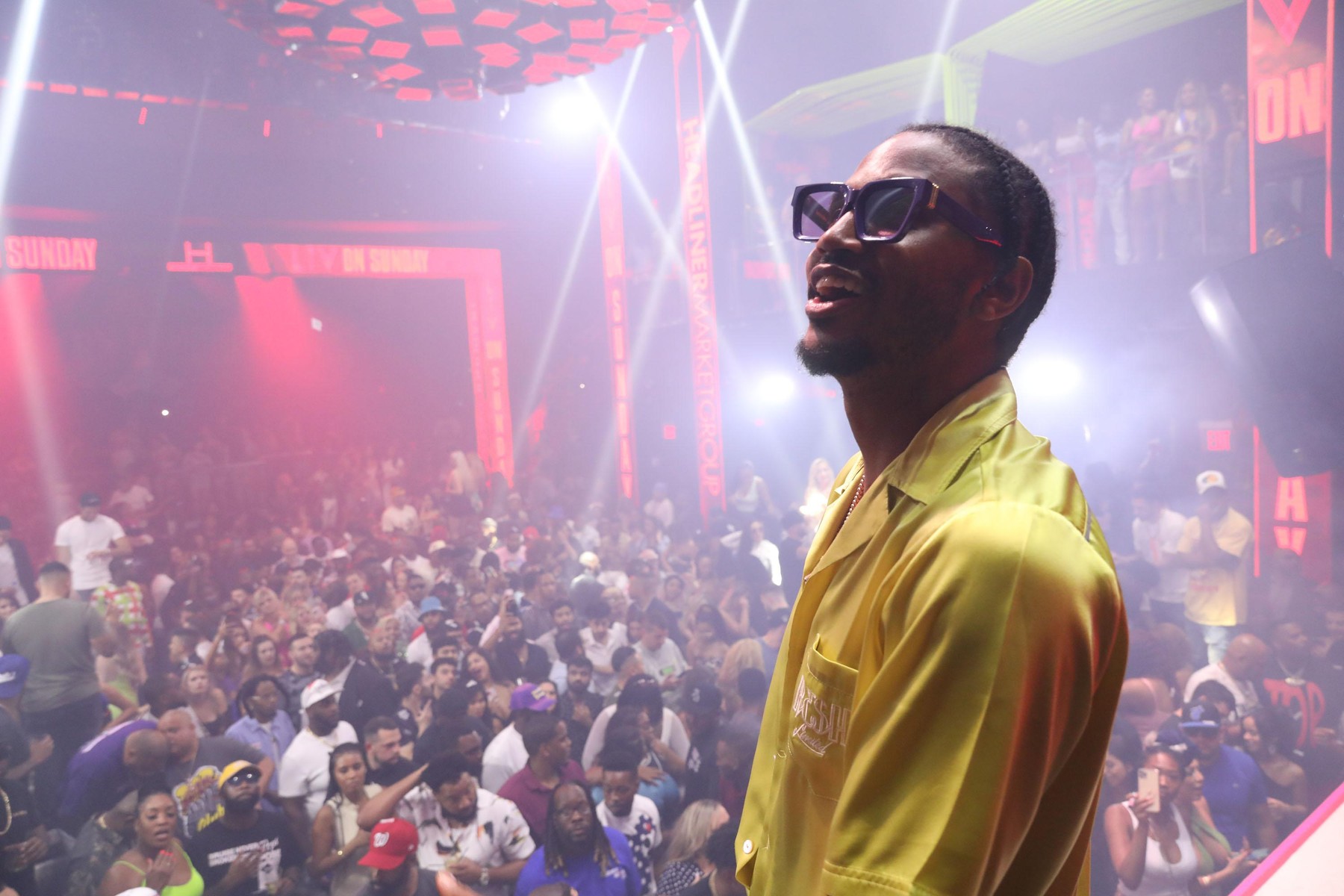 Trey Songz, 2 Chainz and John Wall at LIV on Sundays