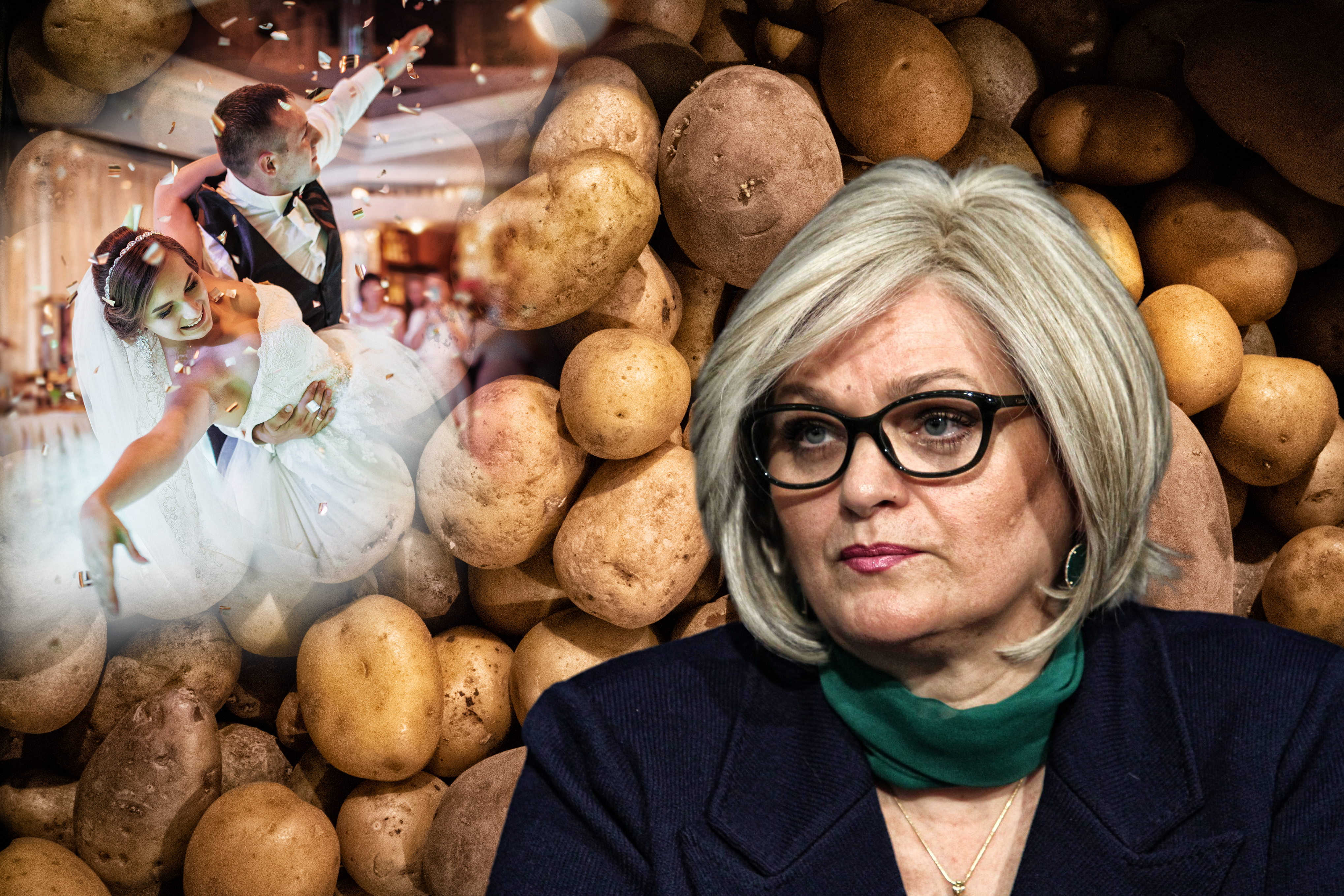 jorgovanka tabakovic,  krompir, svadba, many potatoes on one spot. healthy food vegetables