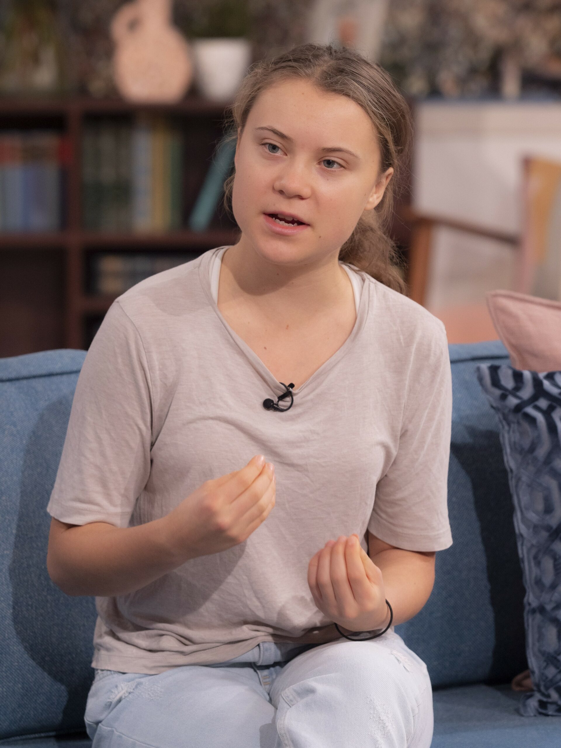 Greta Thunberg
'This Morning' TV show, London, UK - 01 Nov 2022,Image: 734593875, License: Rights-managed, Restrictions: Editorial use only, Model Release: no, Credit line: Ken McKay/ITV / Shutterstock Editorial / Profimedia