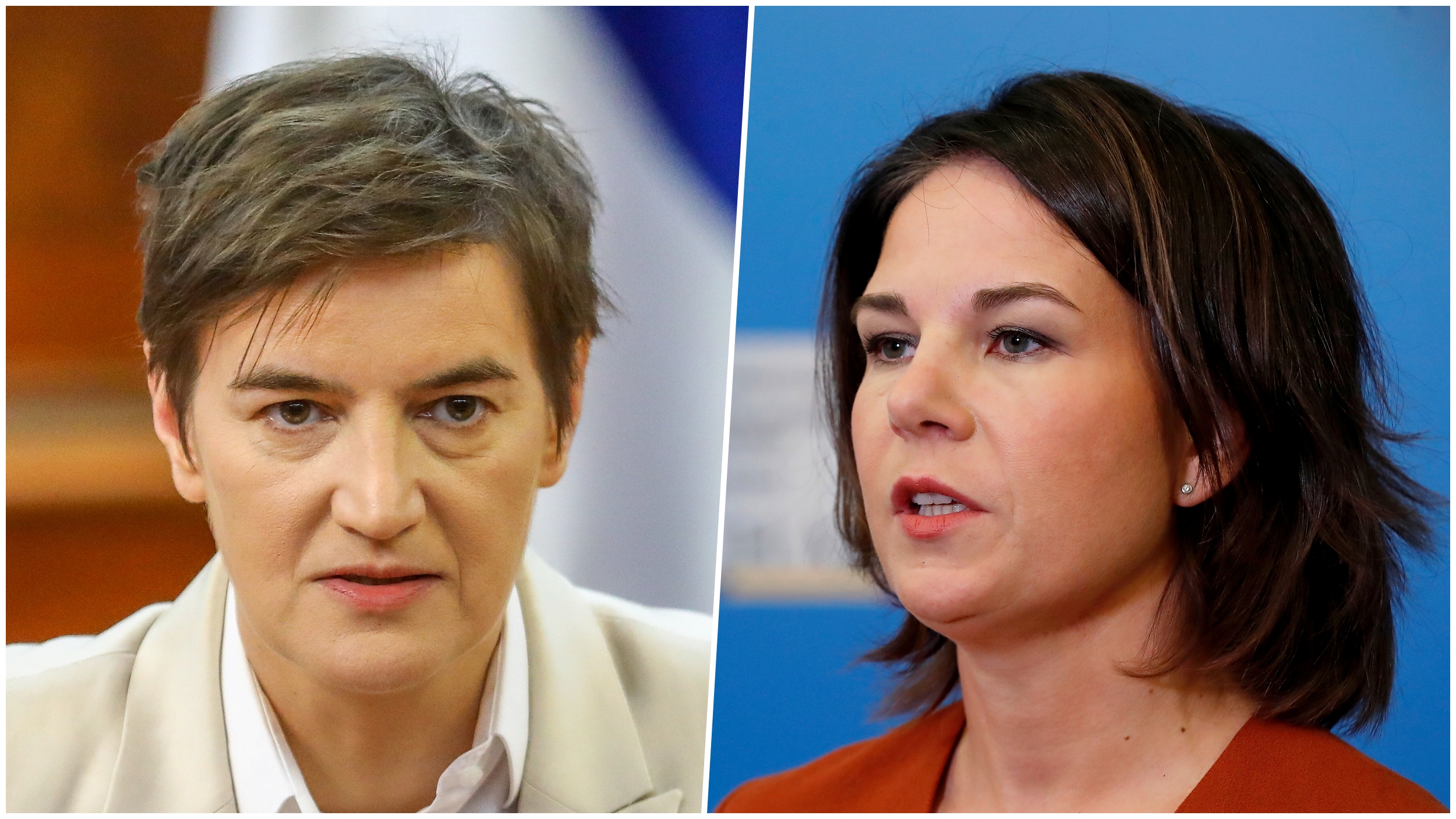 ana Brnabic 
Germany's Foreign Minister Annalena Baerbock