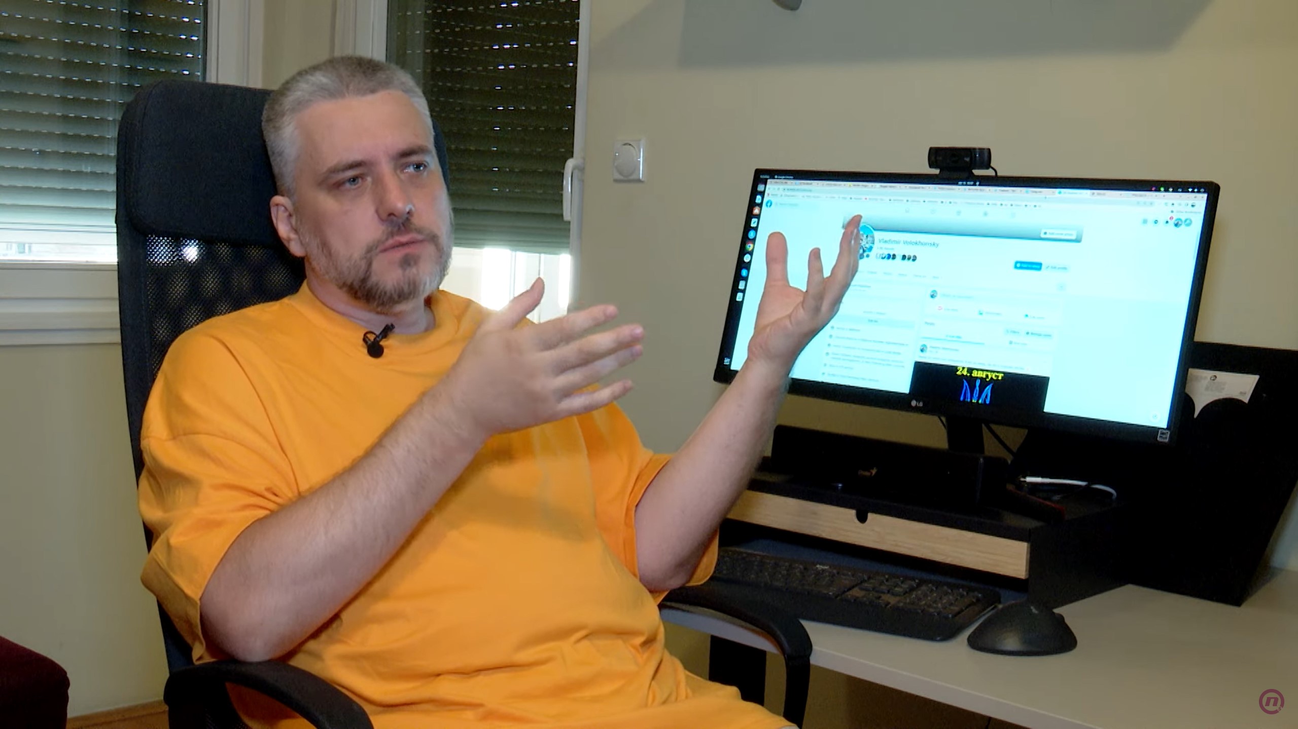 Ruski disident: U poređenju sa Rusijom, vi imate potpunu slobodu." , prilog, emisija Među nama, Medju nama Foto: Nova S