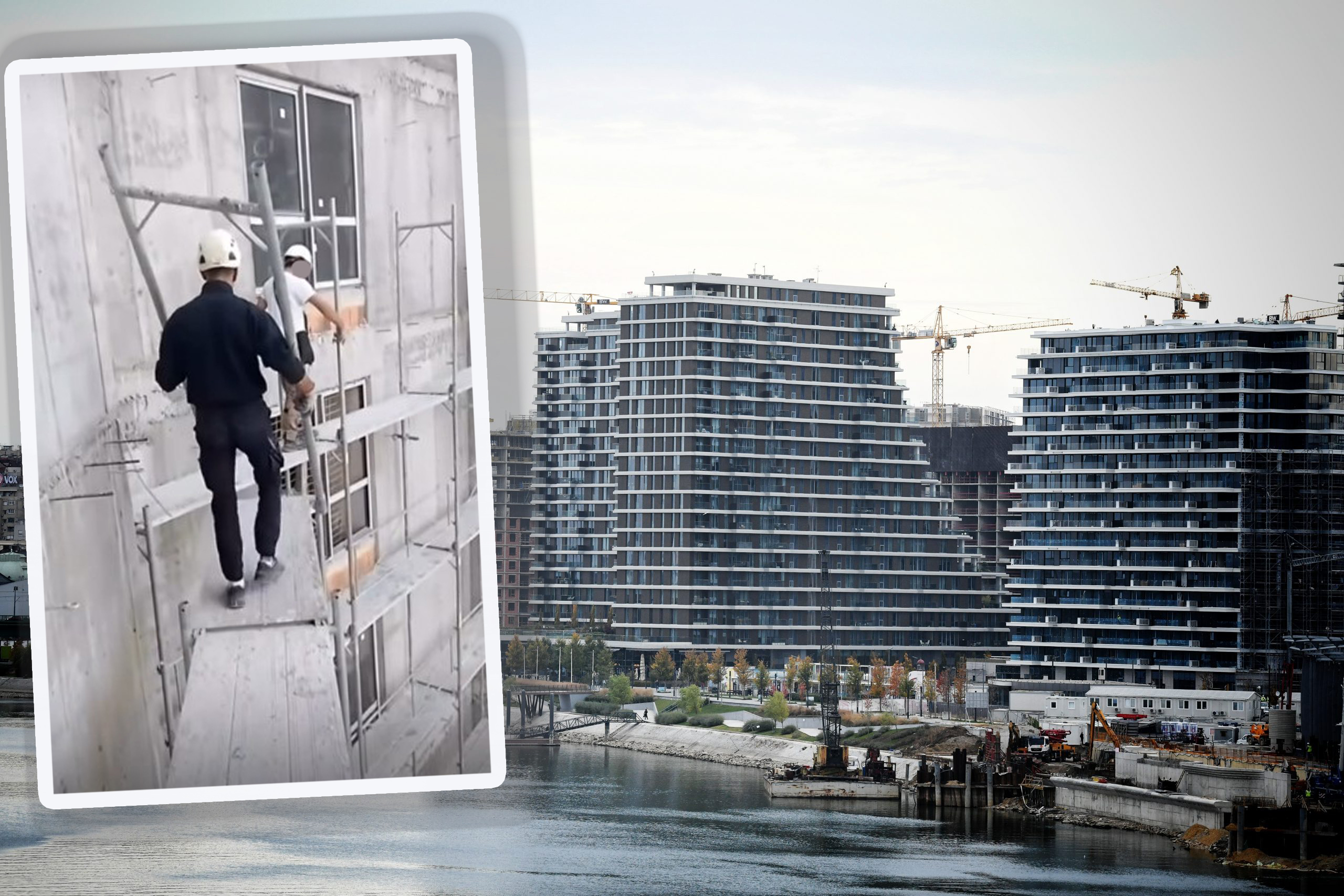 Beograd na vodi rad na visini bez zastite