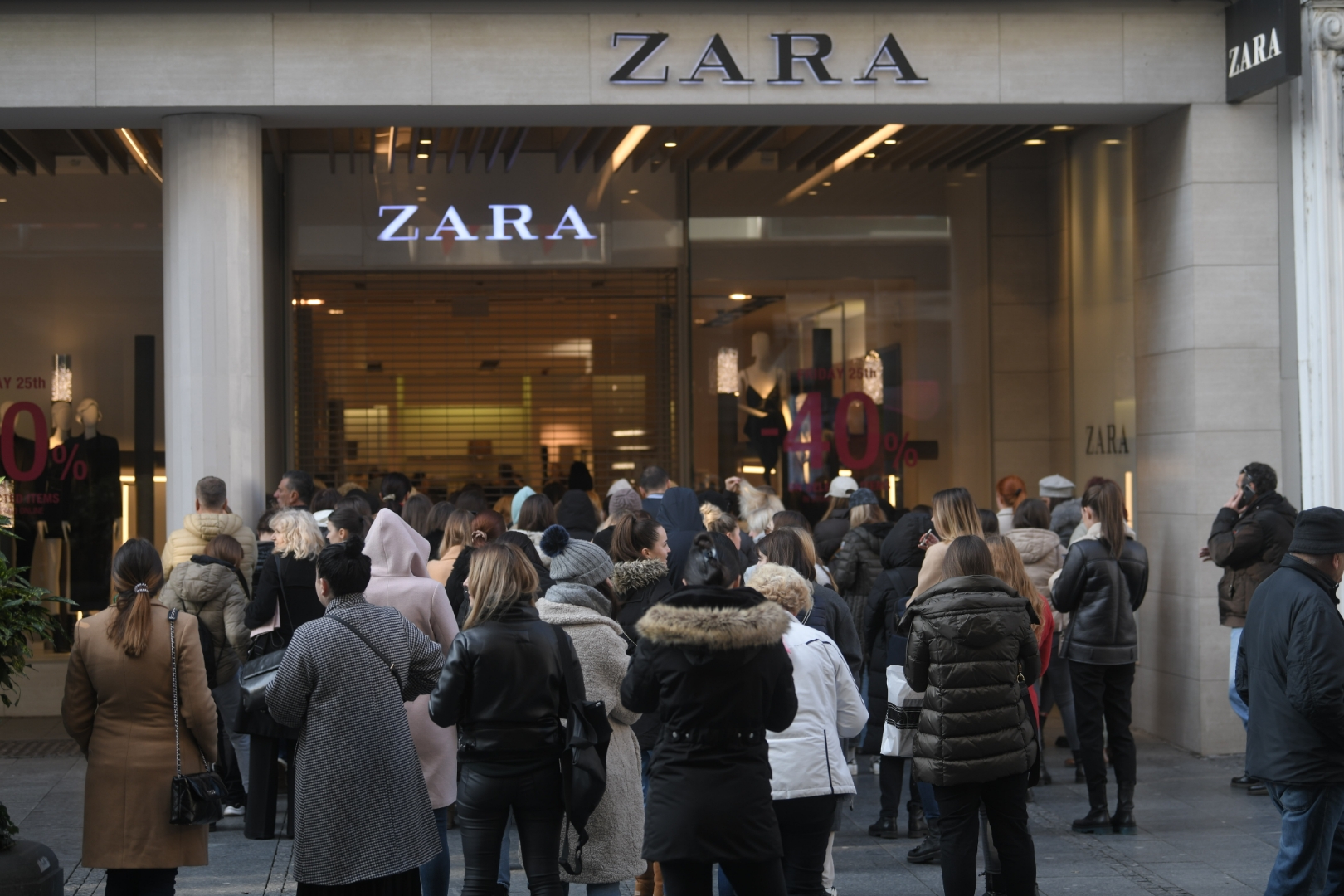 Black Friday, Crni petak, Knez Mihajlova, Zara
