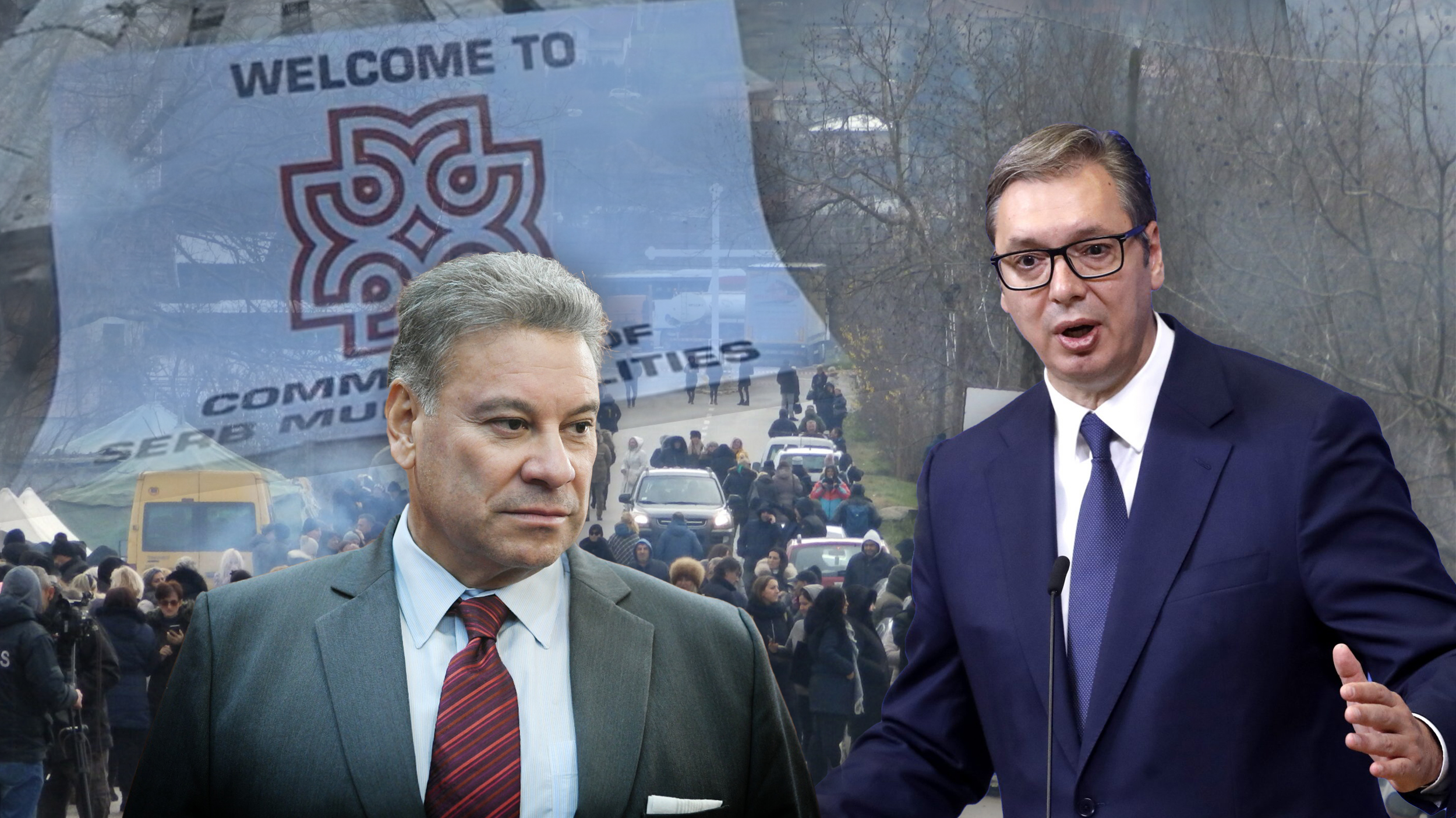 kombić: one barikade sa ljudima na Kosovu + ZSO + Vučić + Eskobar