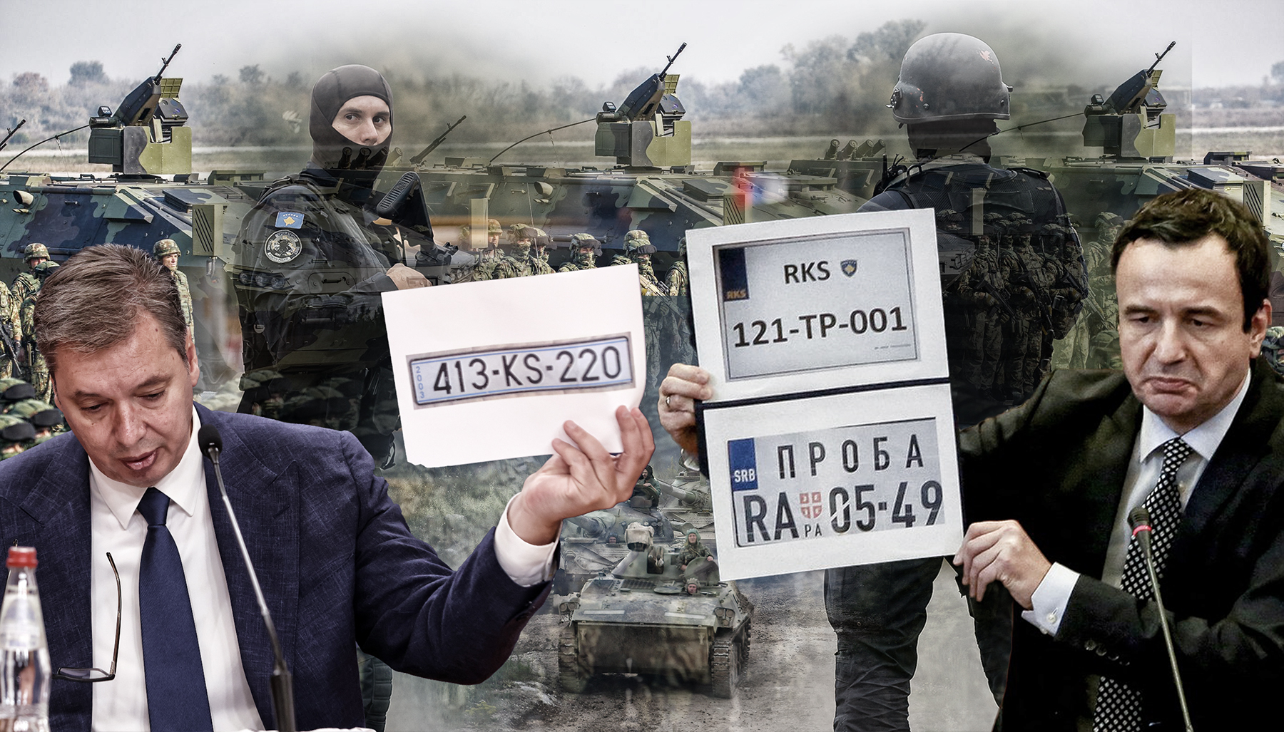 Vučić i Kurti i neka frka na Kosovu,