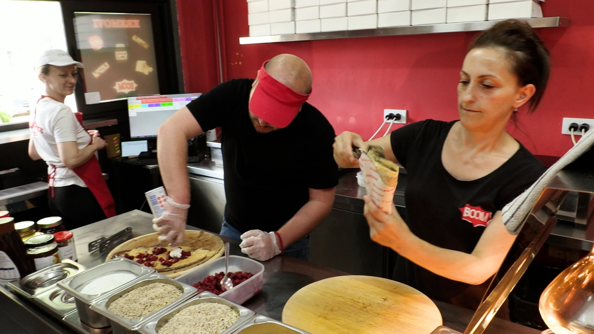 Palacinke, reportaza