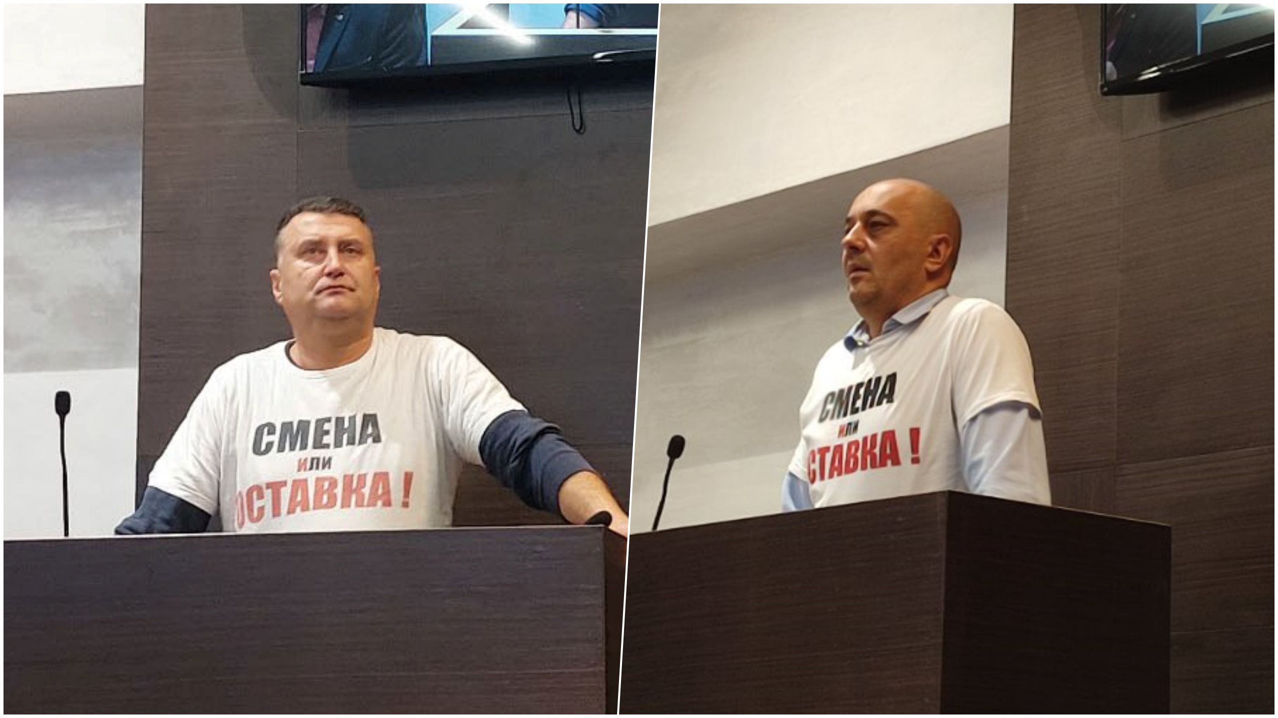 Kraljevo, opozicija, protest, ćutanje. Opozicija ponovo protestuje ćutanjem na sednicama, Miroljub Baković i Ivan Matović, kombo Foto: Nova.rs