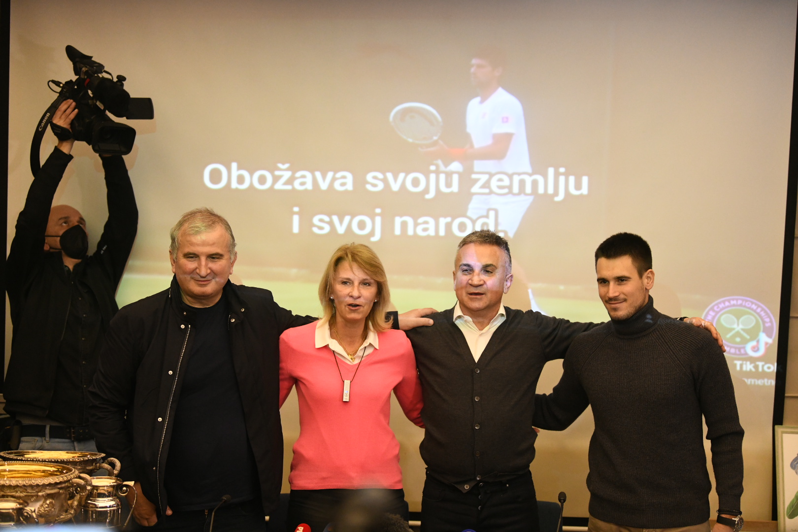 Konferencija za novinare porodice Đoković Foto:Vesna Lalić/Nova.rs