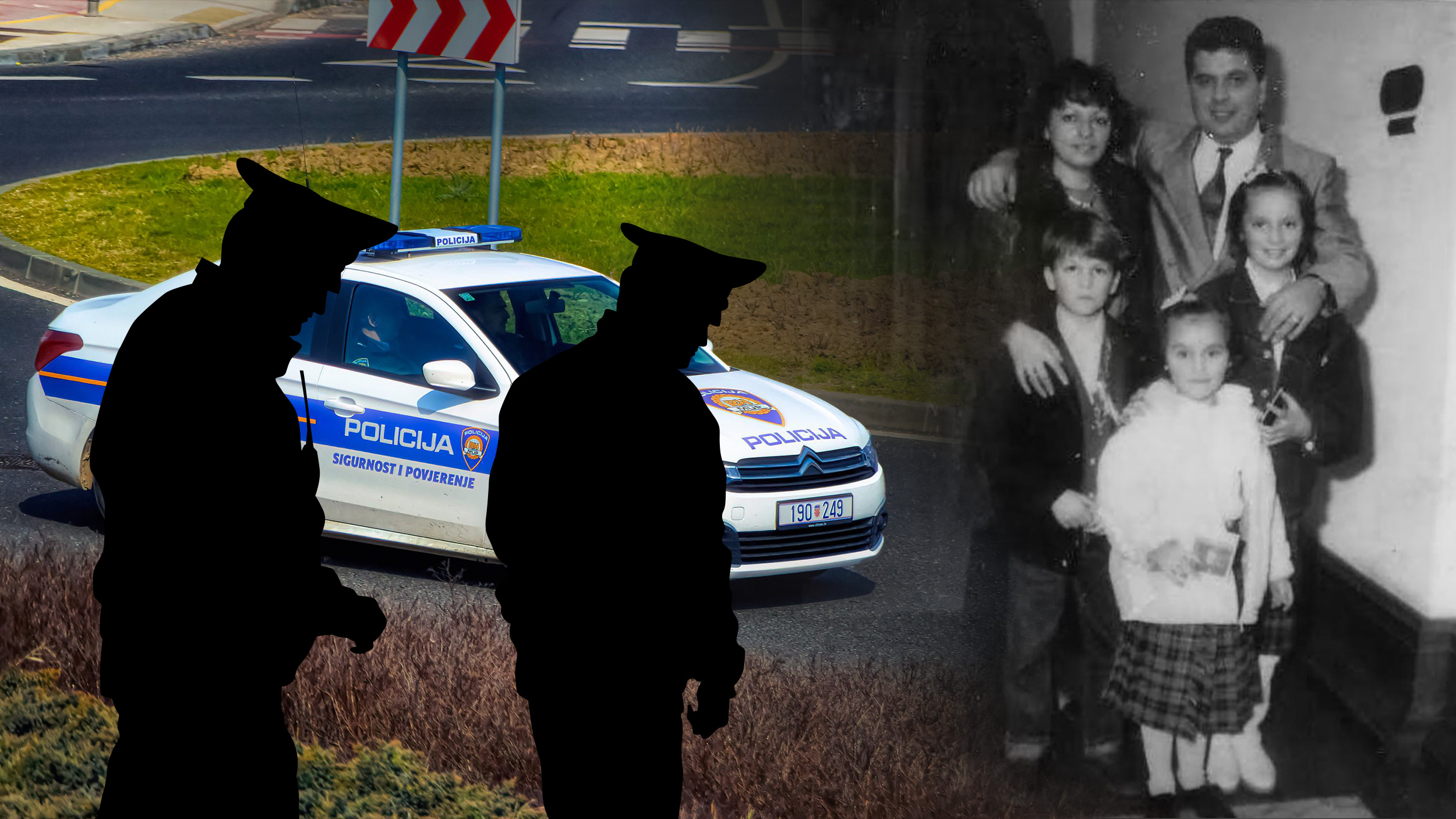 porodica Zec, Hrvatska policija