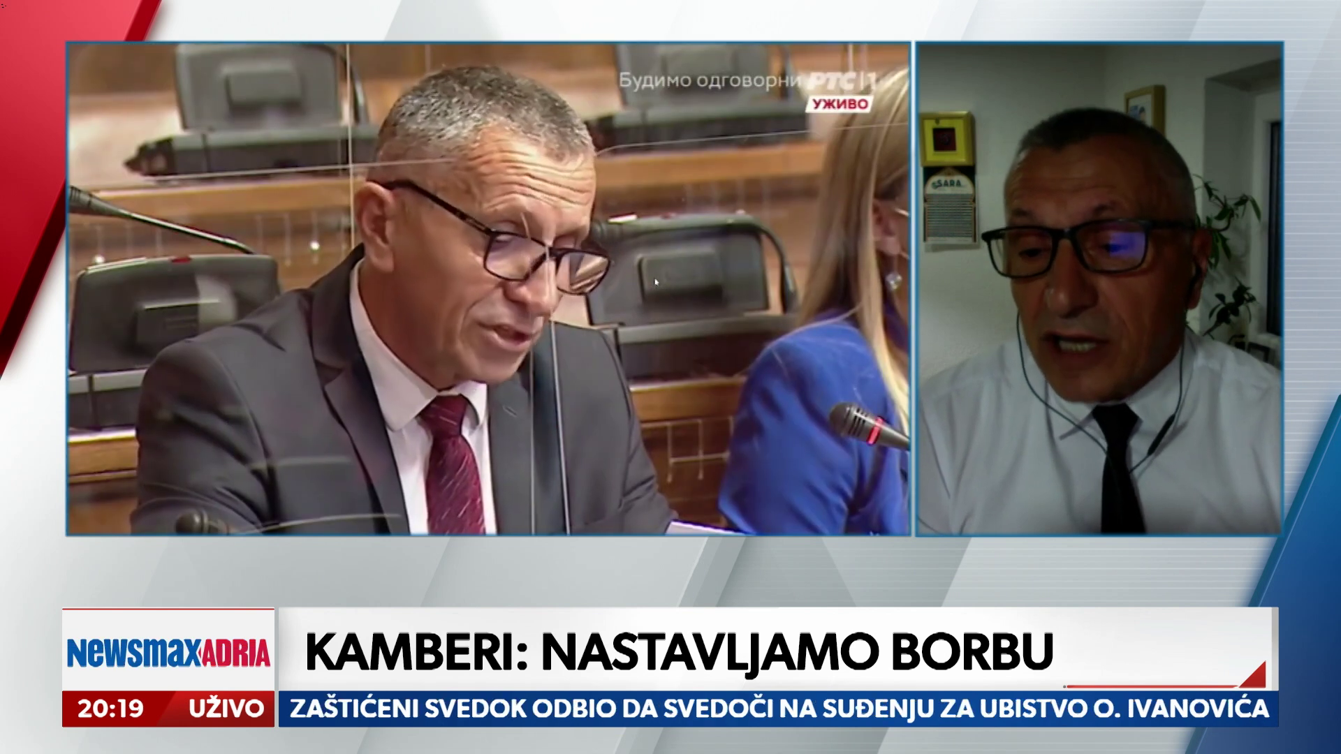 GOST Šaip Kamberi KOALICIJA ALBANACA DOLINE