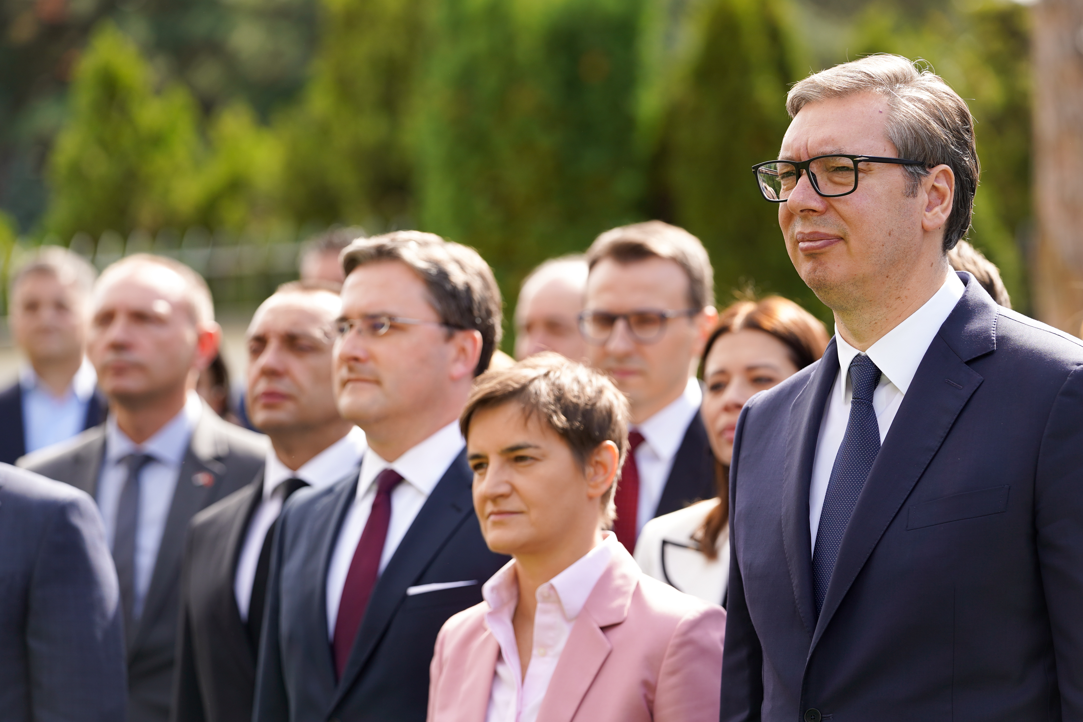 NIKOLA SELAKOVIC, ANA BRNABIC, ALEKSANDAR VUCIC