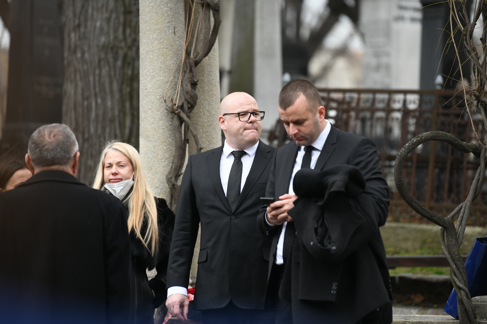 Beograd 02.12.2021. Sahrana Milutina Mrkonjića, Aleja zaslužnih građana, gradjana Foto: Vesna Lailć/Nova.rs
