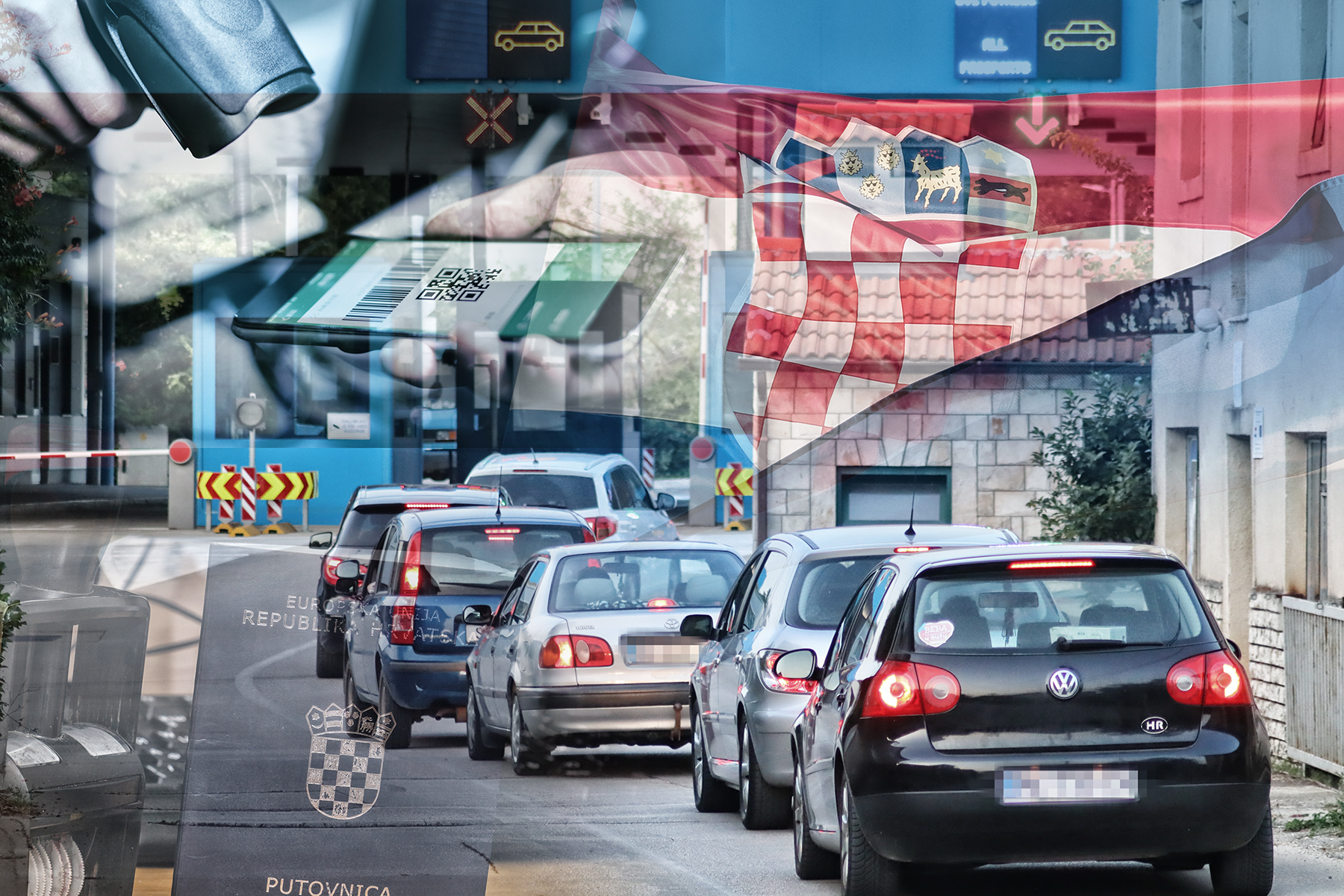 Vrgorac,croatia,25.07.2021.entry,Of,Cars,And,Passengers,Into,Bosnia,And,Herzegovina,From