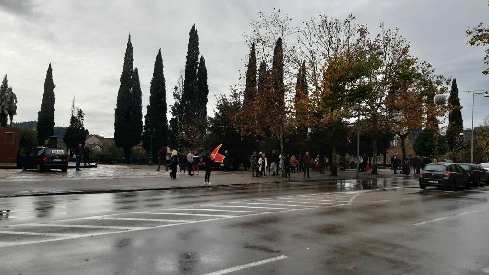 Crna Gora, Podogorica 12.12.2022. Protest pod nazivom Ima na Foto: Vijesti