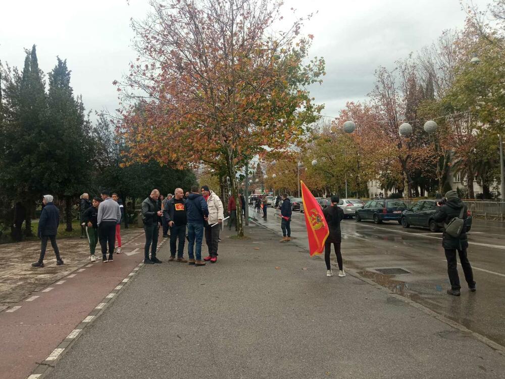 Crna Gora, Podogorica 12.12.2022. Protest pod nazivom Ima na Foto: Vijesti
