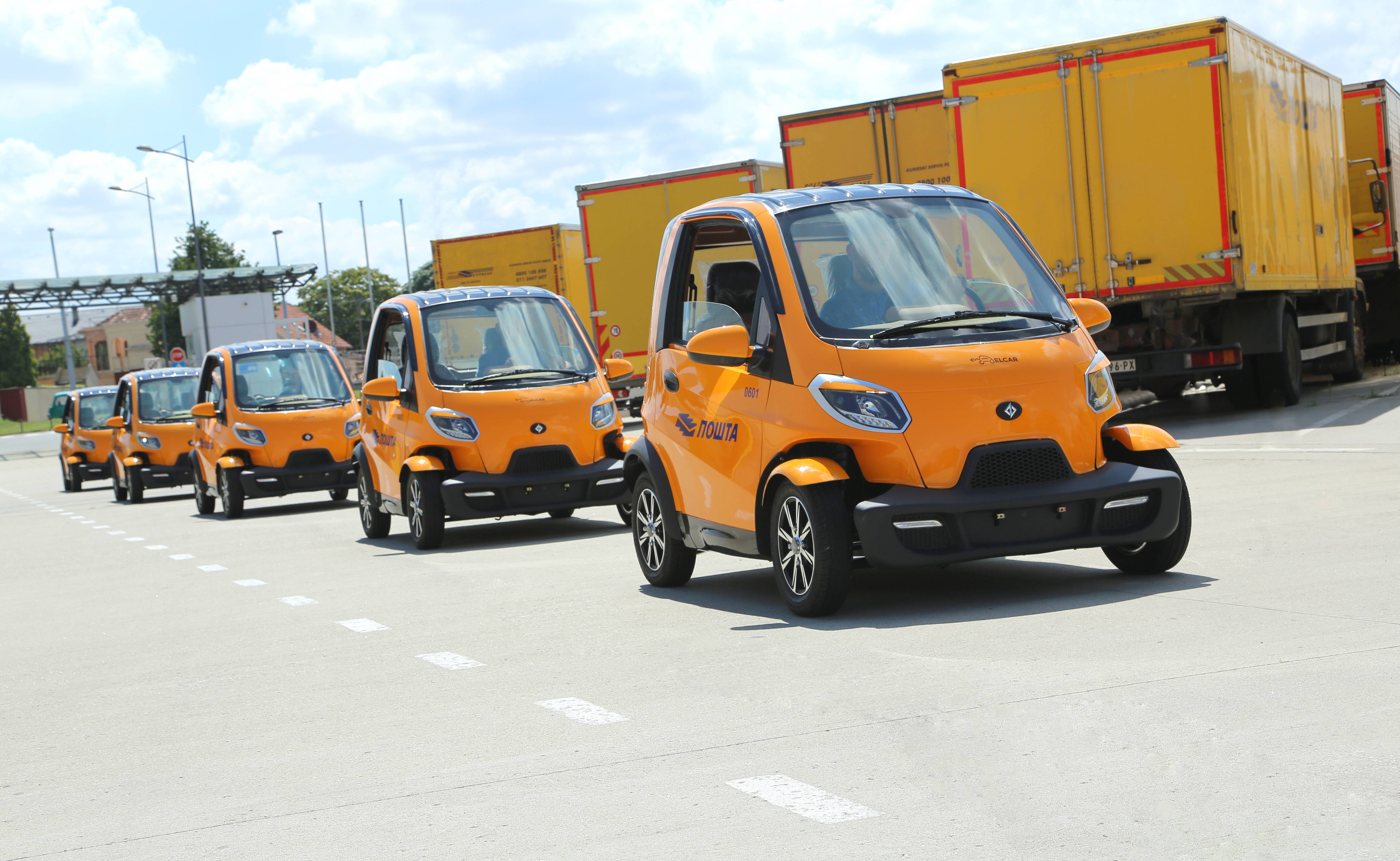 PRVI ELEKTRICNI AUTOMOBILI STIGLI U POSTINU FLOTU