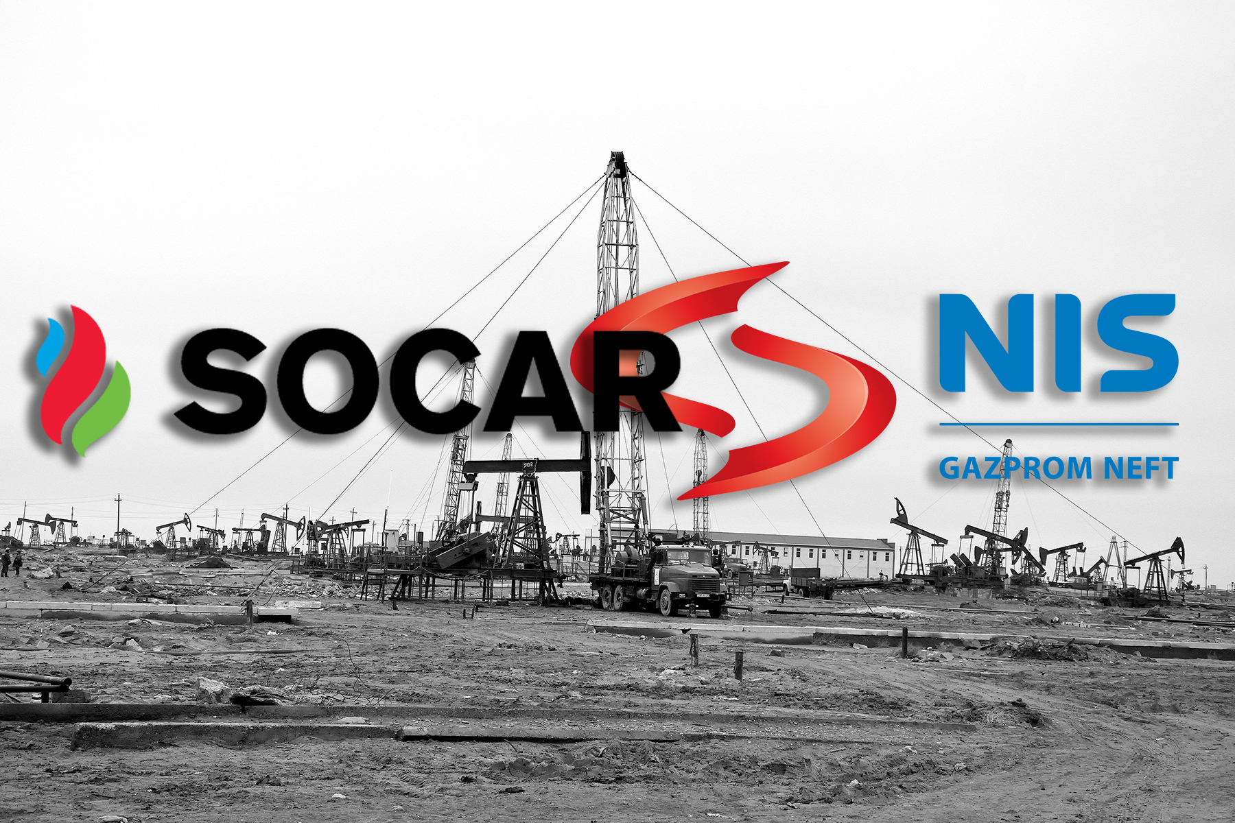 socar nis  BAKU, AZERBAIJAN - JANUARY 27, 2014