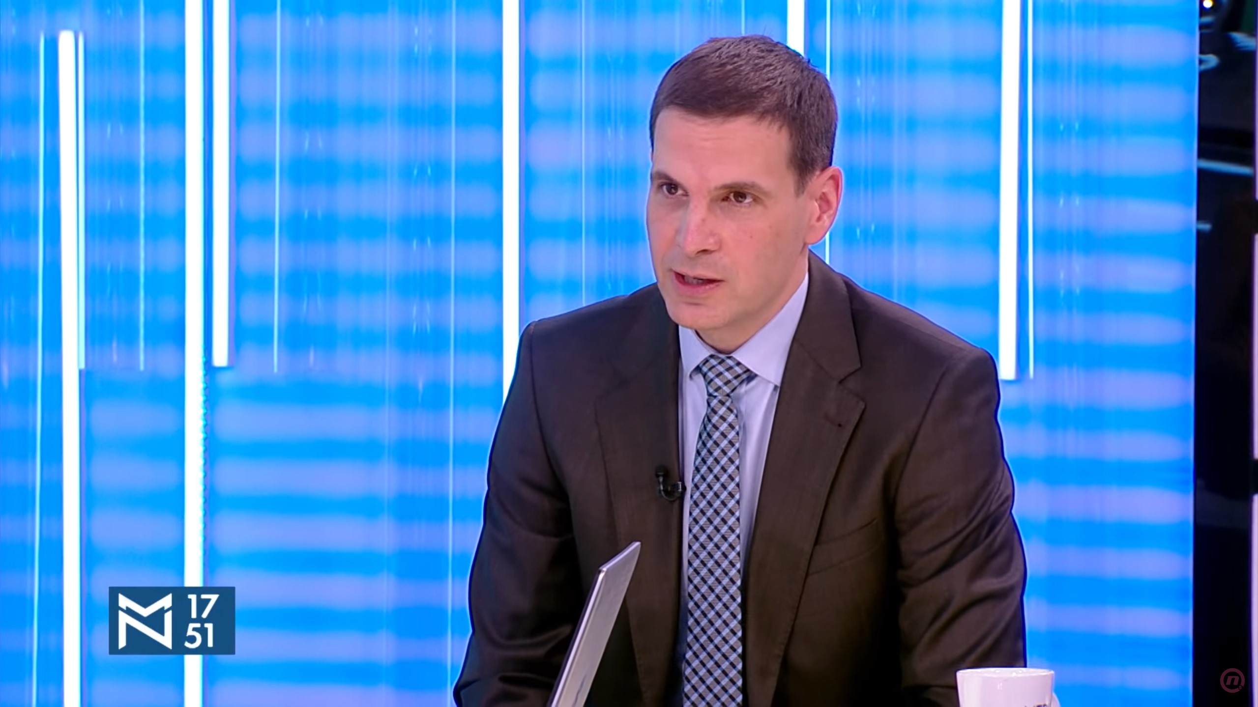 Miloš Jovanović, gost, emisija Među nama, Medju nama Foto: Nova S