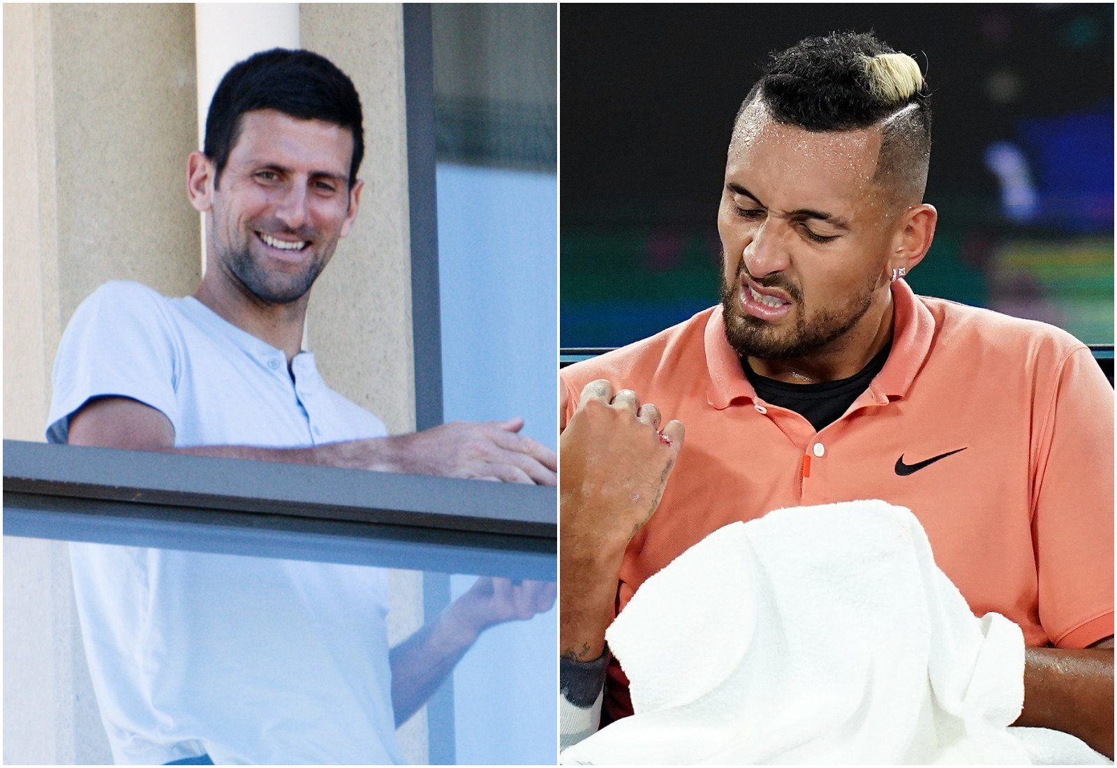 Nik Kirjos i Novak Đoković