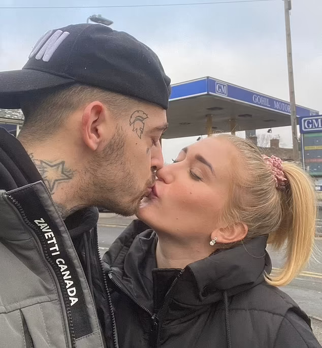 Tony Garnett (left), 30, insisted that he had forgiven Sofiia Karkadym (right),