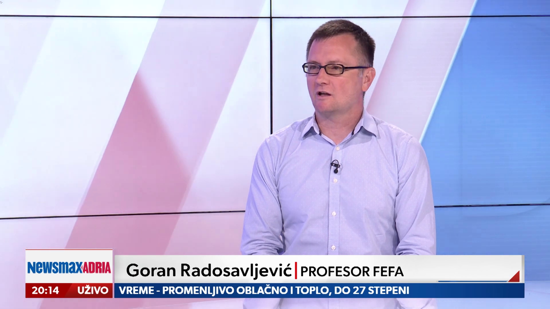 GOST Goran Radosavljević PROFESOR FEFA