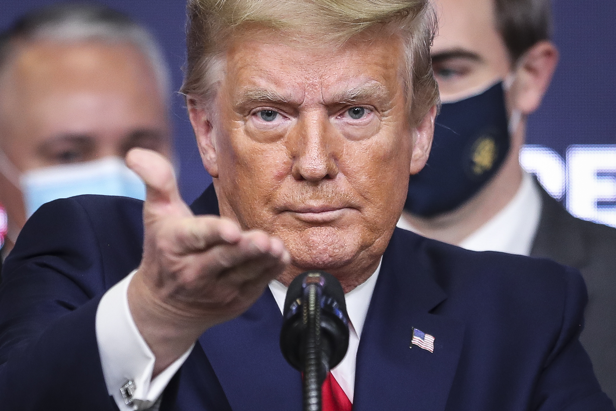 President Trump attends an Operation Warp Speed Vaccine Summit at the White House