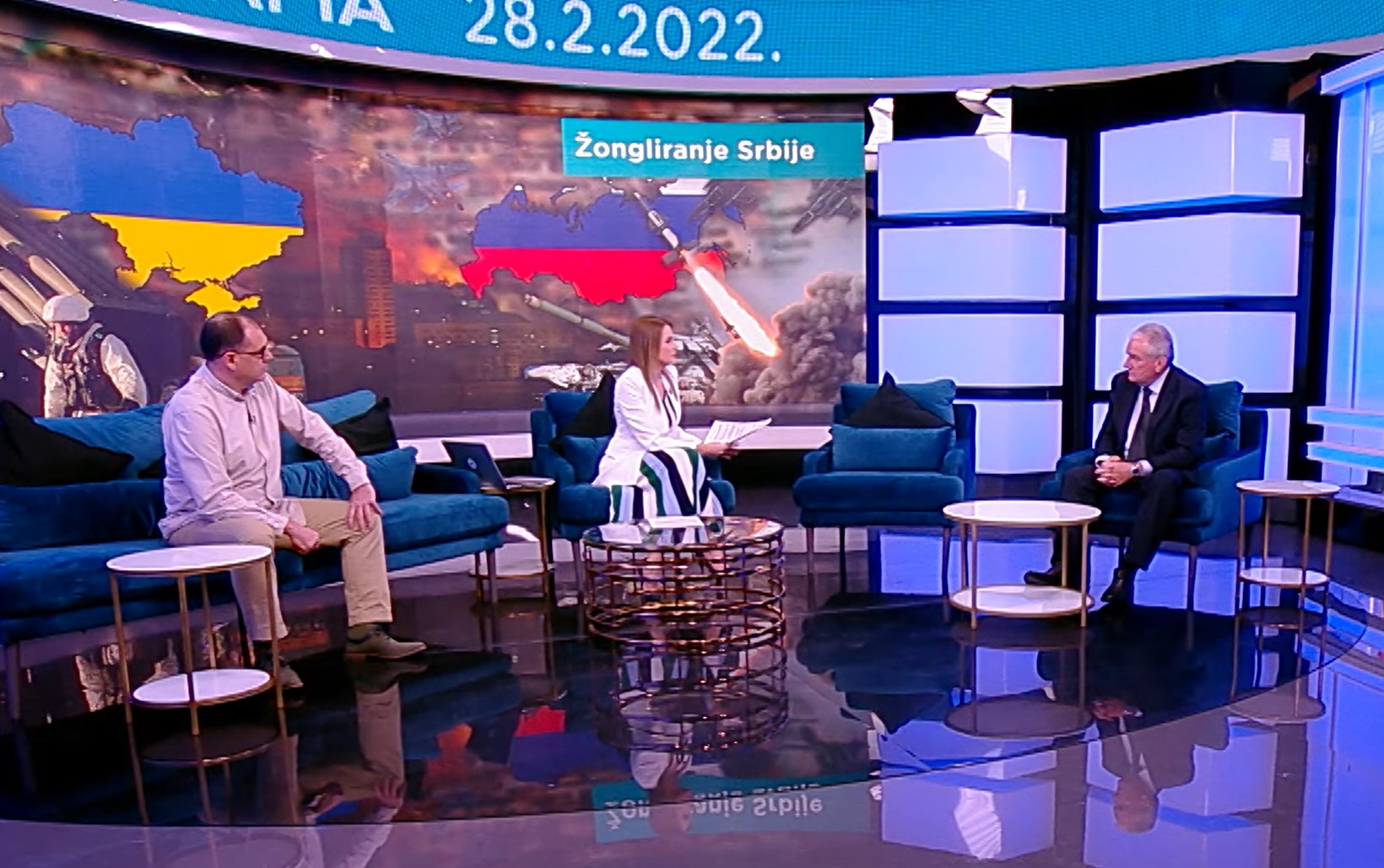 1. tema- Hod Srbije po žici - gosti Aleksandar Radić, Srećko Đukić