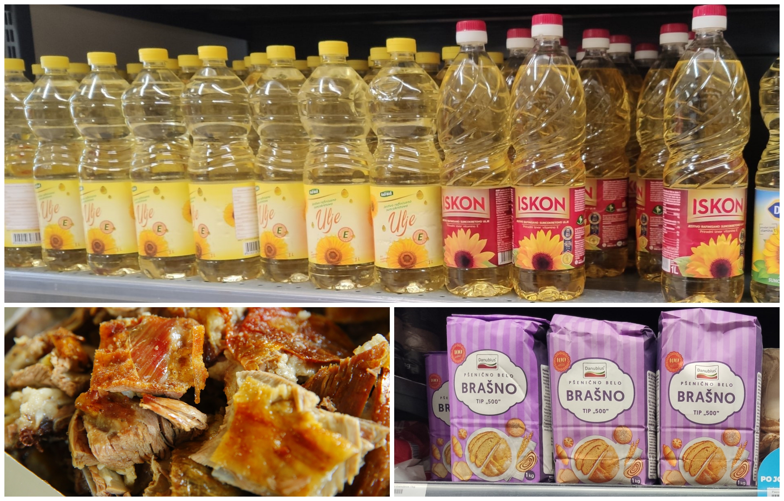 Cena ulje prase, brašno u supermarketu Foto:Goran Srdanov/Nova.rs