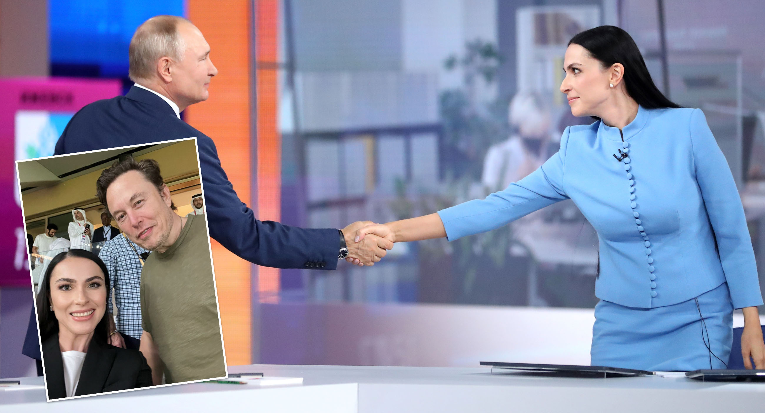 Nailya Asker-Zade, Elon Musk, Vladimir Putim