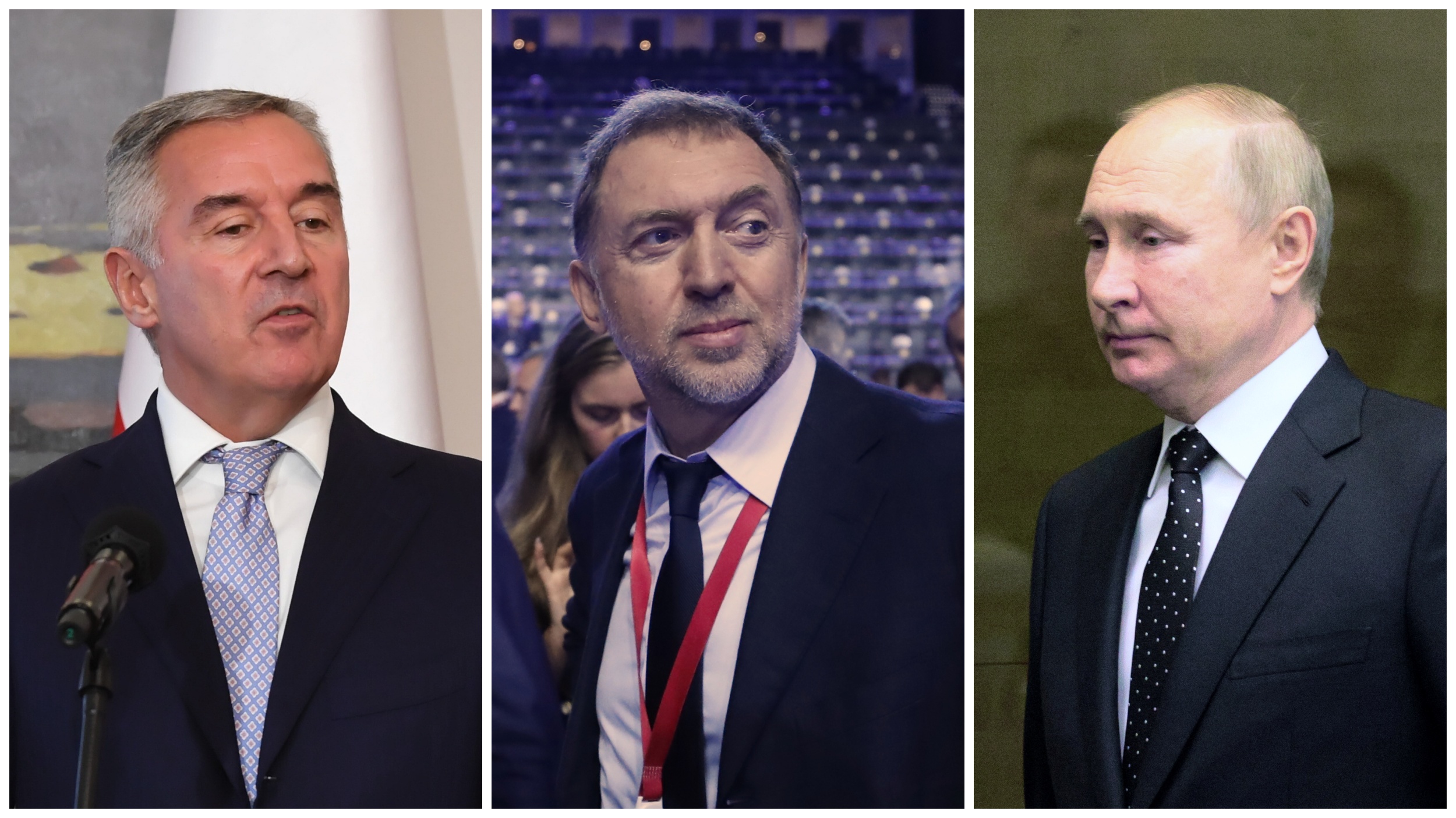 Putin, Milo Đukanovć i Oleg Deripaska kombo