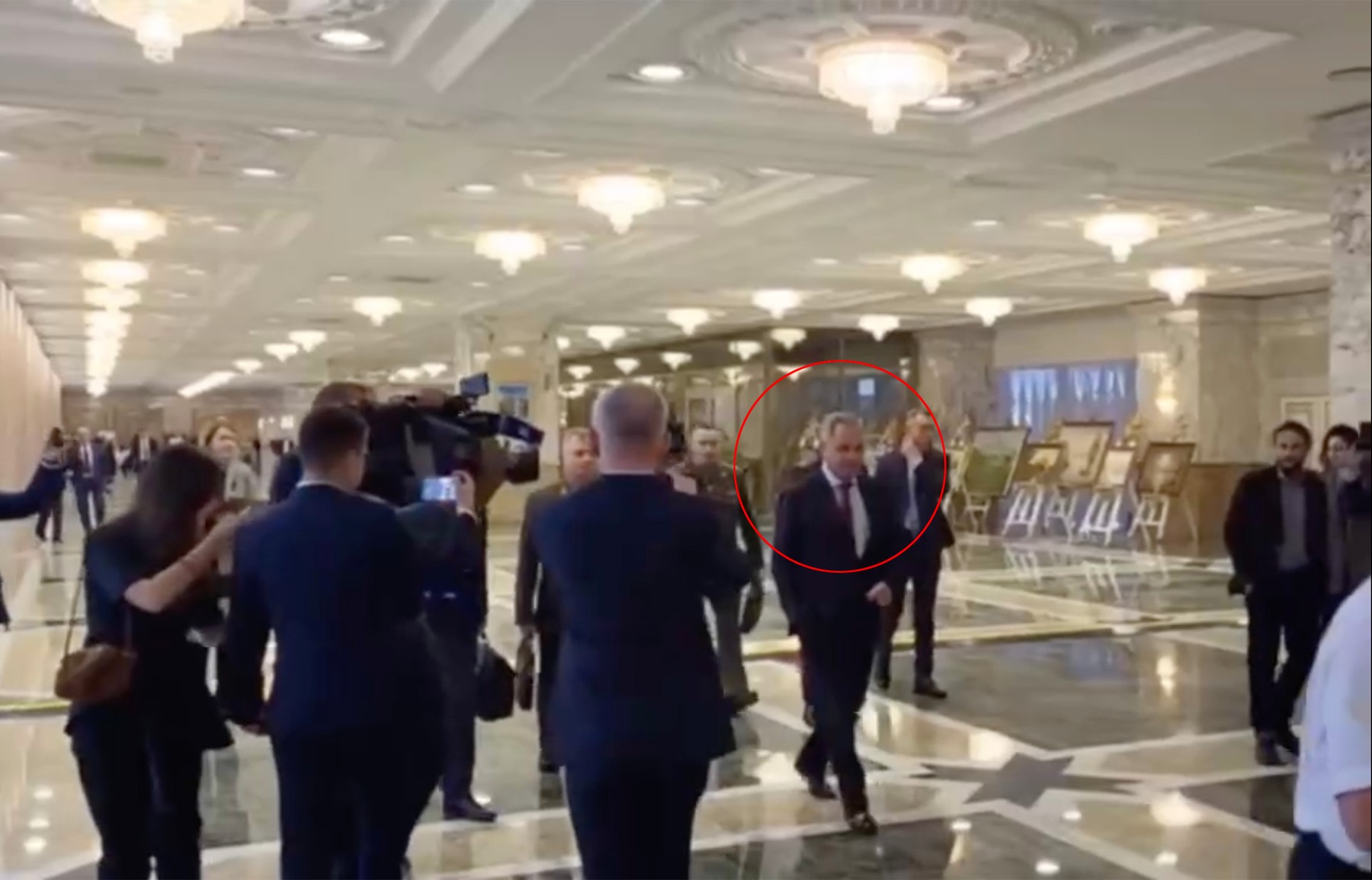 Sergei Shoigu in Minsk