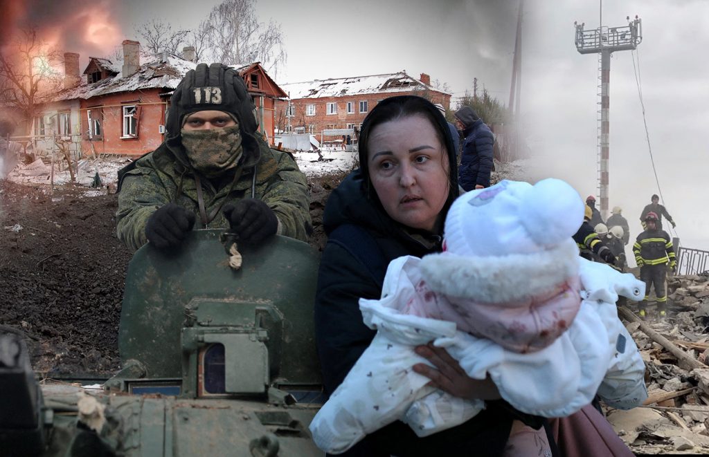 Kombo Ukrajina, Ukraine 07.03.2022.