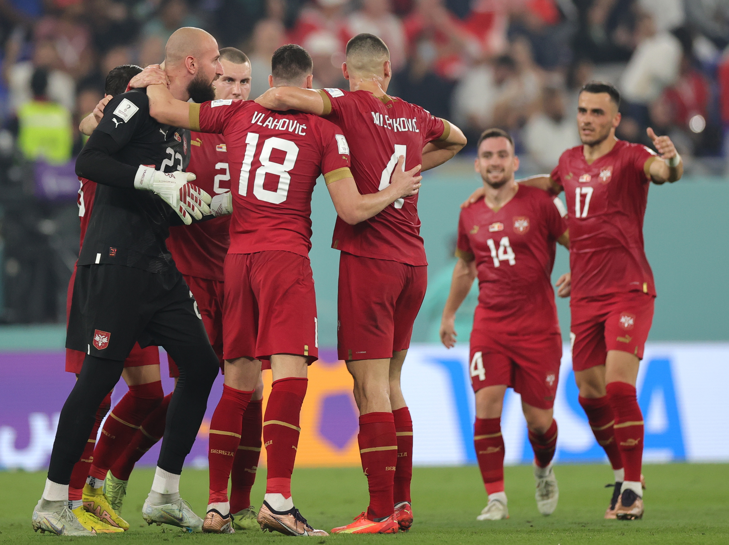 FIFA World Cup 2022 - Group G Serbia vs Switzerland